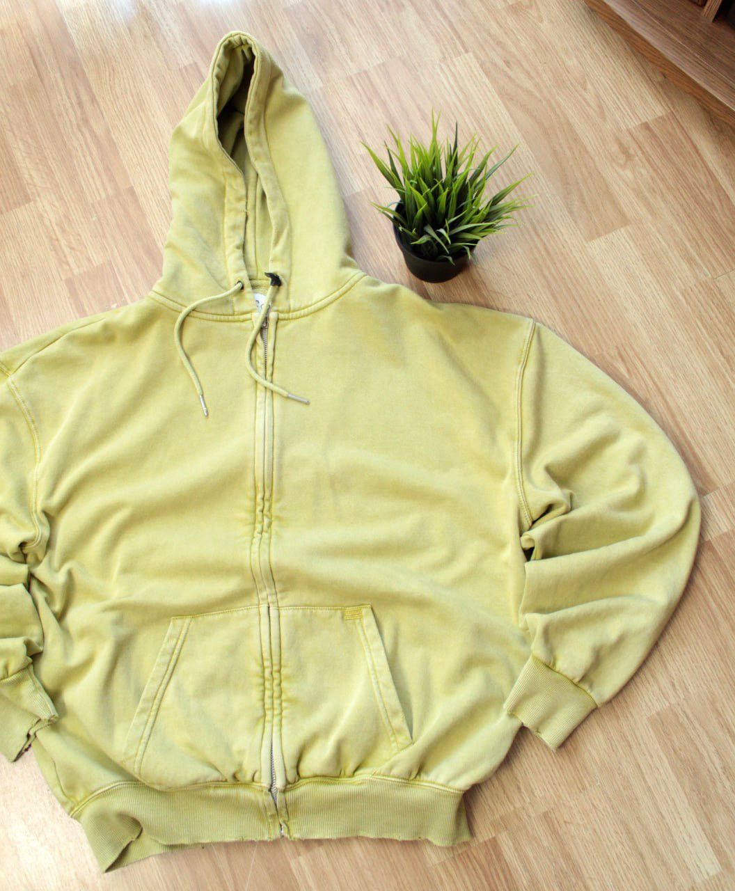 Bdg 🔥 90s BDG Oversized Zip Hoodie Sweatshirt Distressed Y2K Size US S / EU 44-46 / 1 - 1 Thumbnail