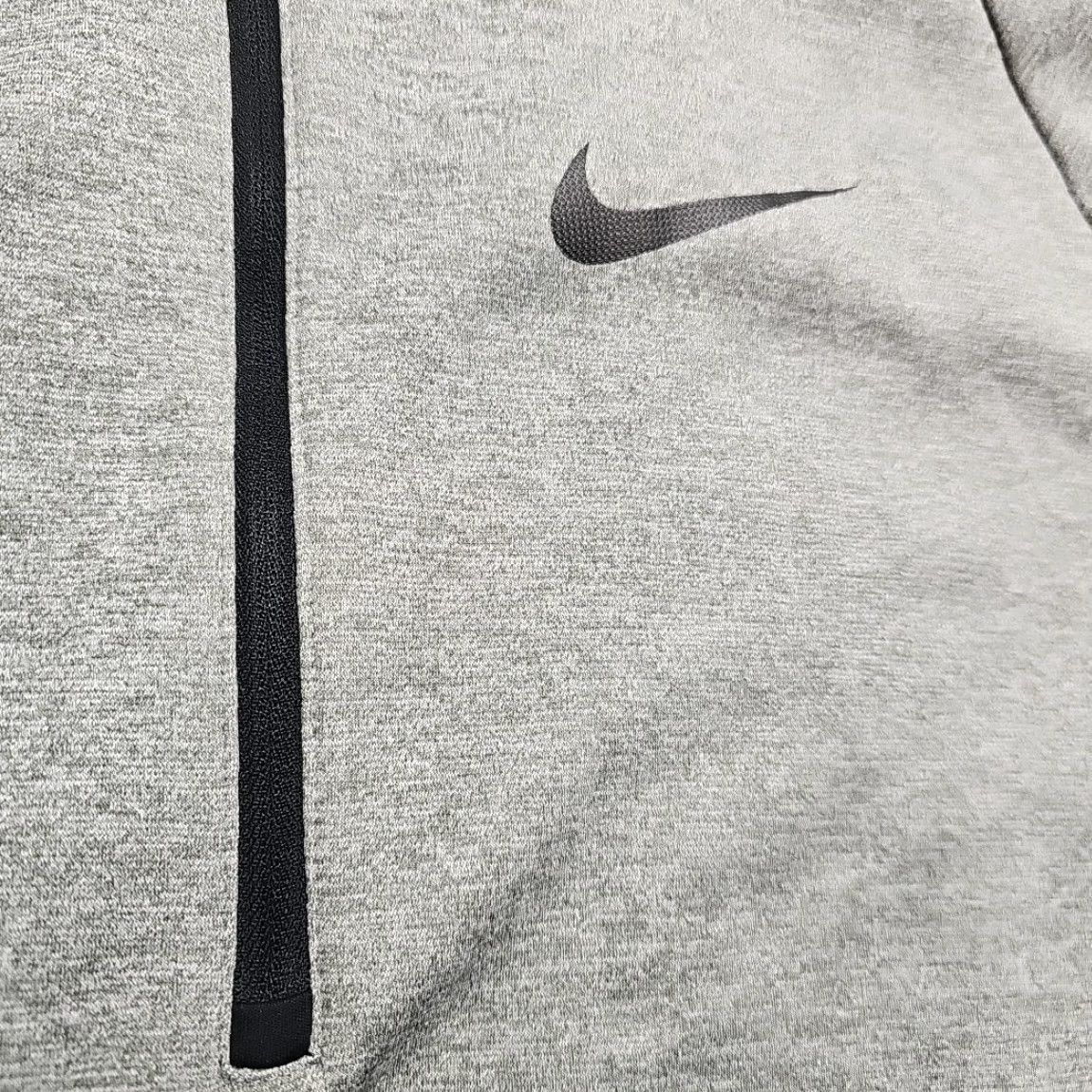 Nike Nike Pullover Sweatshirt Men Large Gray Dri Fit 1/4 Zip Fleece Lined Mock Neck Size US L / EU 52-54 / 3 - 3 Thumbnail