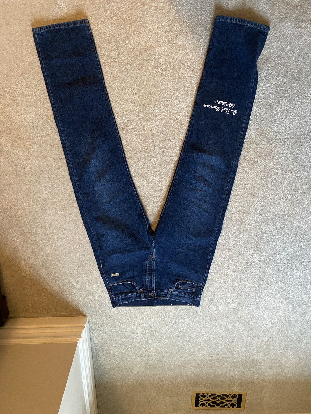 image of Off White Off-White Jeans in Navy, Men's (Size 30)