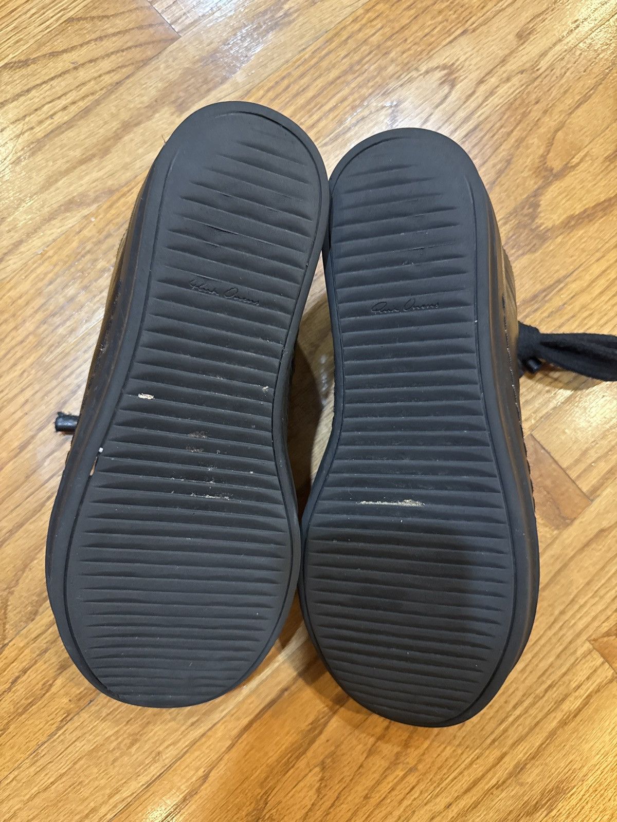 Rick Owens Double Black Rick Owens Ramones Size US 12 / EU 45 - 4 Thumbnail