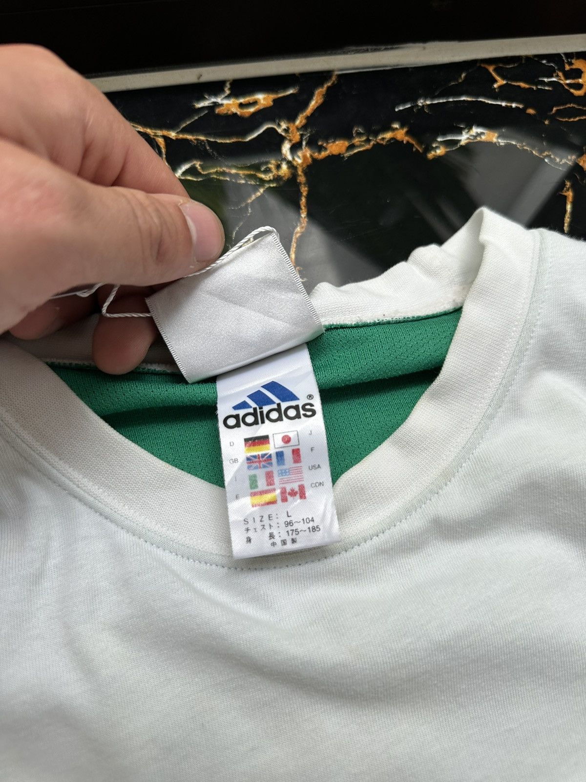 Adidas × Vintage 90s ADIDAS VINTAGE MONOLOGO SWEATSHIRT Size US L / EU 52-54 / 3 - 7 Thumbnail