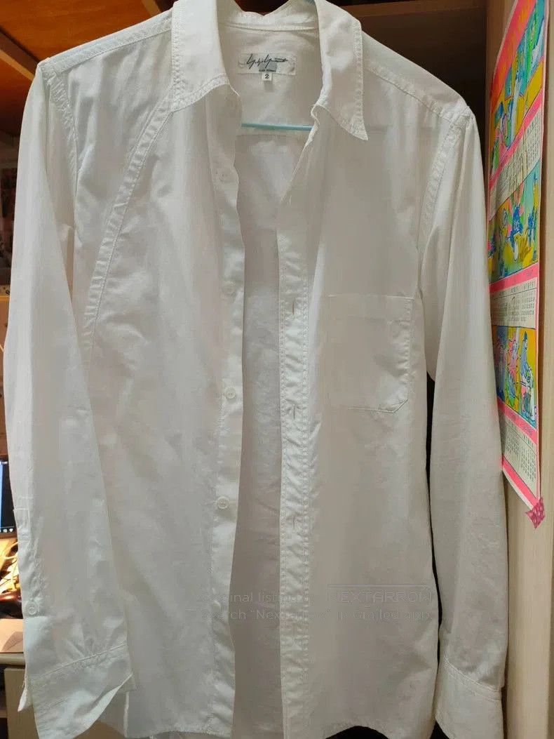 Yohji Yamamoto Yohji Yamamoto 16ss Vertical Line Shirt. Size US XS / EU 42 / 0 - 1 Thumbnail