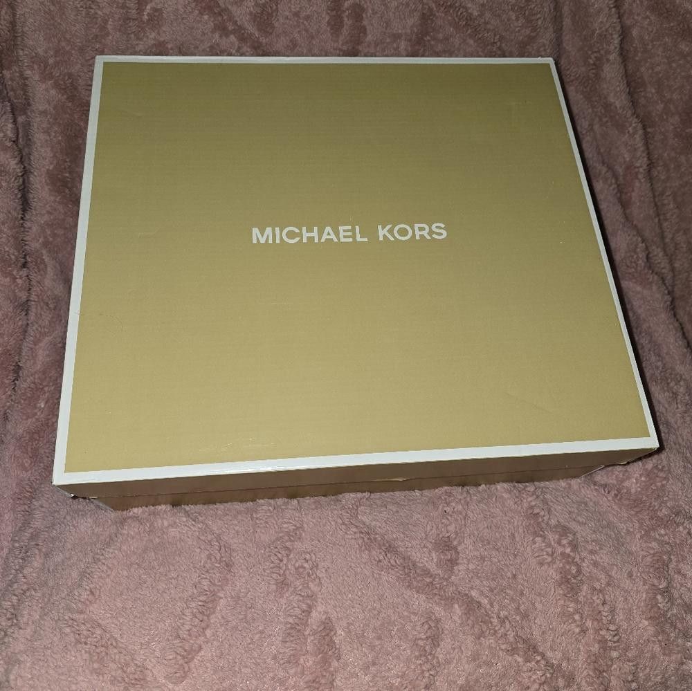 Michael Kors Olympia Mixed-Media Trainer Size US 8 / IT 38 - 3 Thumbnail