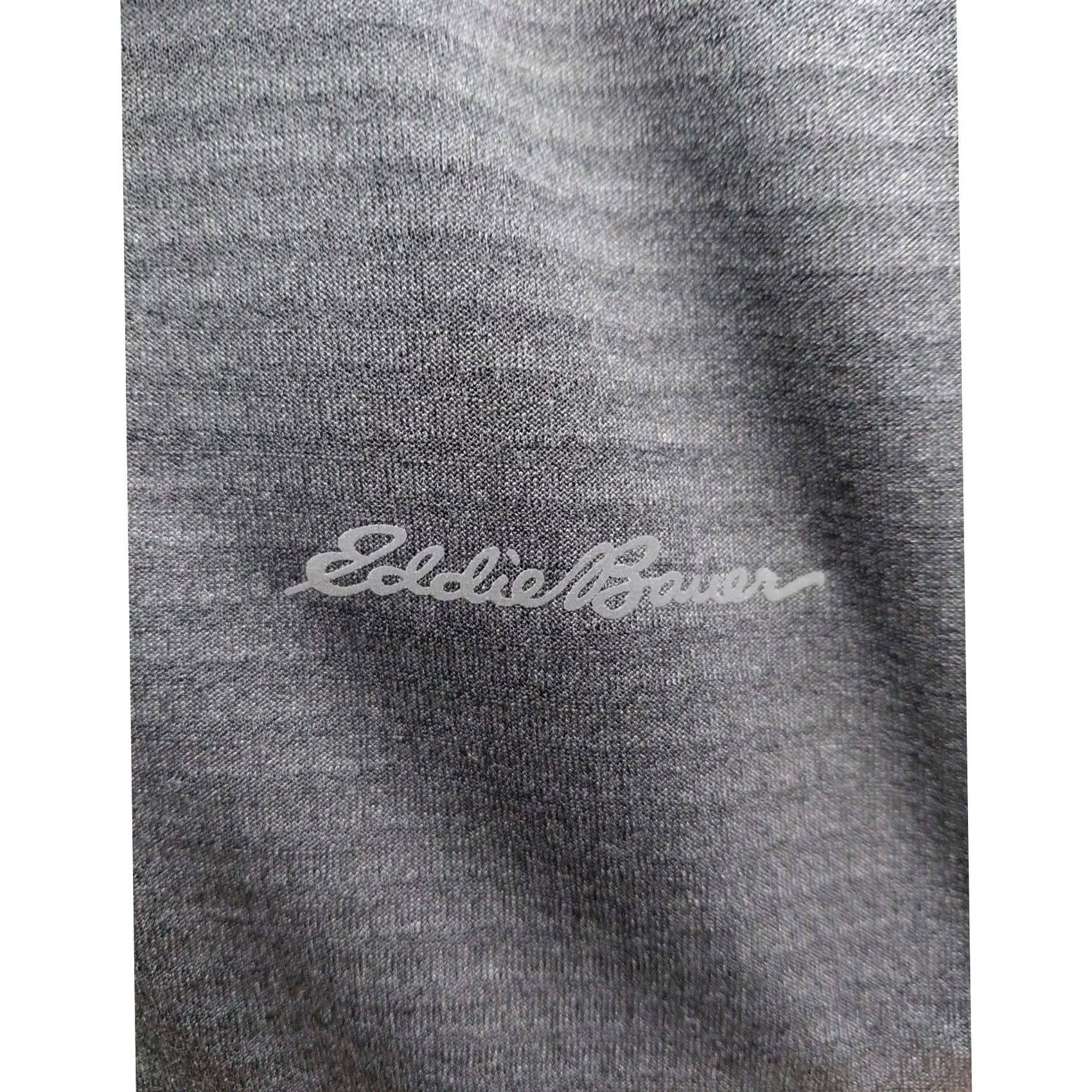 Eddie Bauer Eddie Bauer Men’s Active Pullover Gray 1/4 Zip Long Sleeve Regular Size L Shirt Size US L / EU 52-54 / 3 - 3 Thumbnail