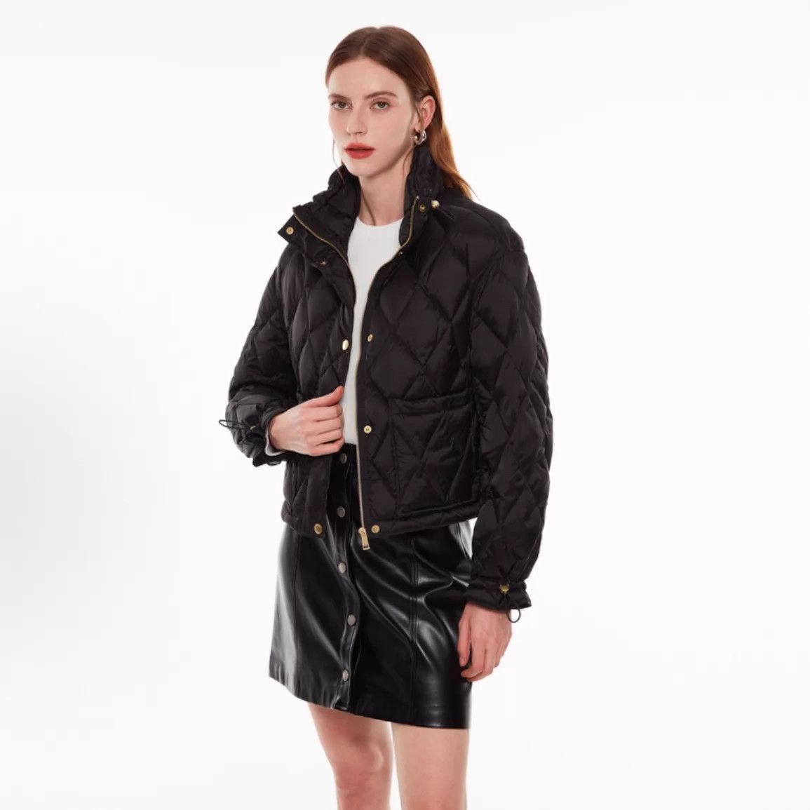 Prada Prada Archive Black Scarf Collar Puffer Jacket 40 Unisex Size S / US 4 / IT 40 - 7 Thumbnail
