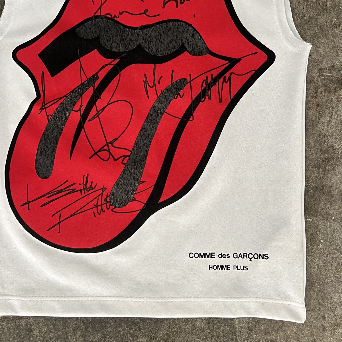 Comme des Garcons Homme Plus CDG Homme Plus - S/S05 - R/S - Digital Tounge - Tank Top Size US S / EU 44-46 / 1 - 8 Thumbnail