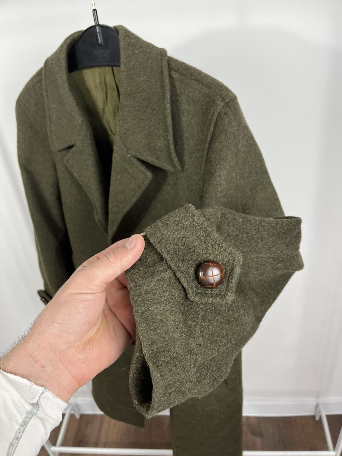 Other Vintage Tyrolean Loden Wool Coat Green Austrian Alpine Size US M / EU 48-50 / 2 - 9 Thumbnail