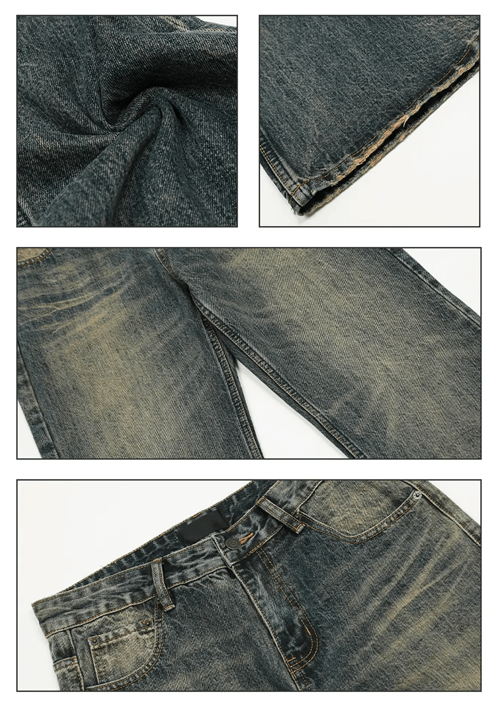 Japanese Brand × Vintage Vintage Wash Blue Jeans Size US 30 / EU 46 - 8 Thumbnail