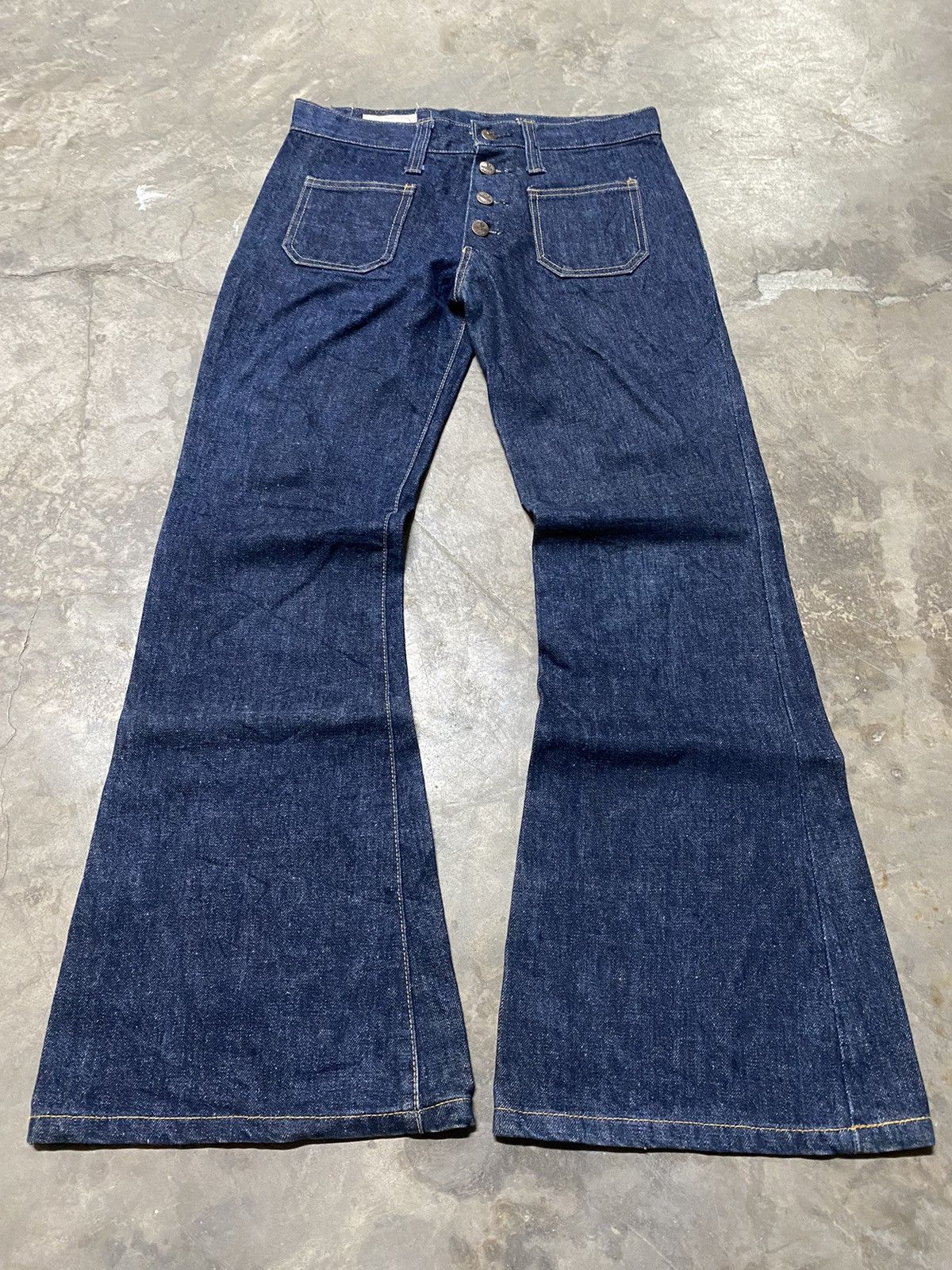 Hysteric Glamour × Japanese Brand Flare Jeans Vintage McCampbell x The Real McCoys Style Size US 29 - 1 Thumbnail