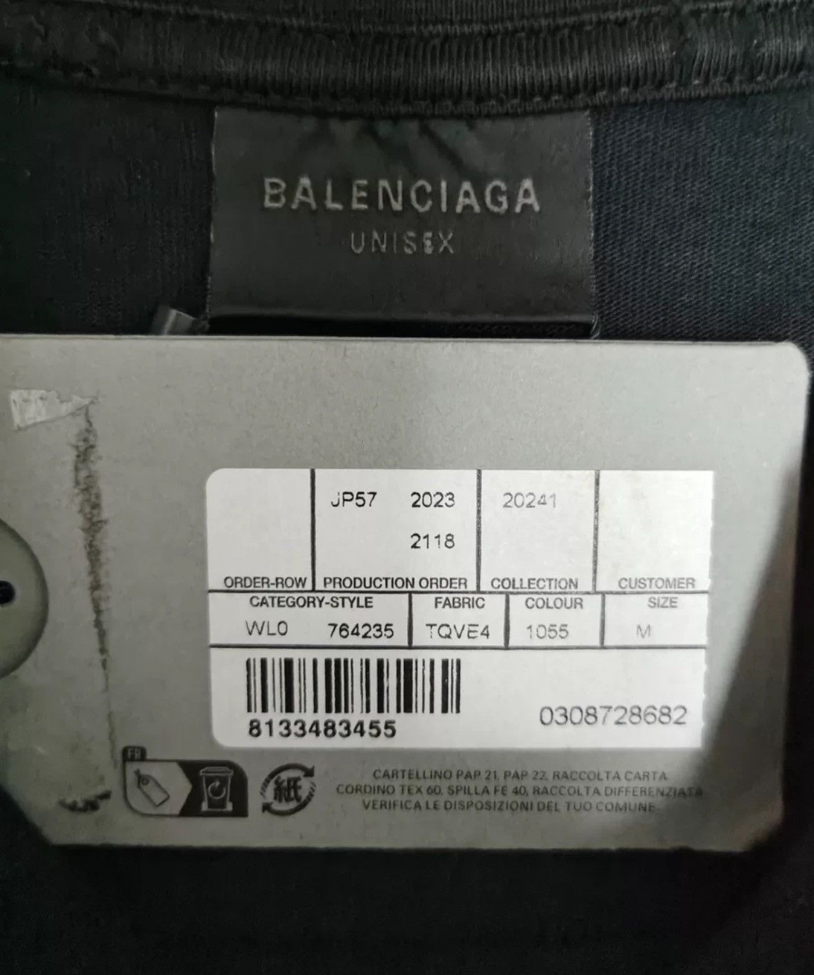 Balenciaga Balenciaga 24ss CD Valentine's Day Short Sleeve T-shirt Size US M / EU 48-50 / 2 - 4 Thumbnail