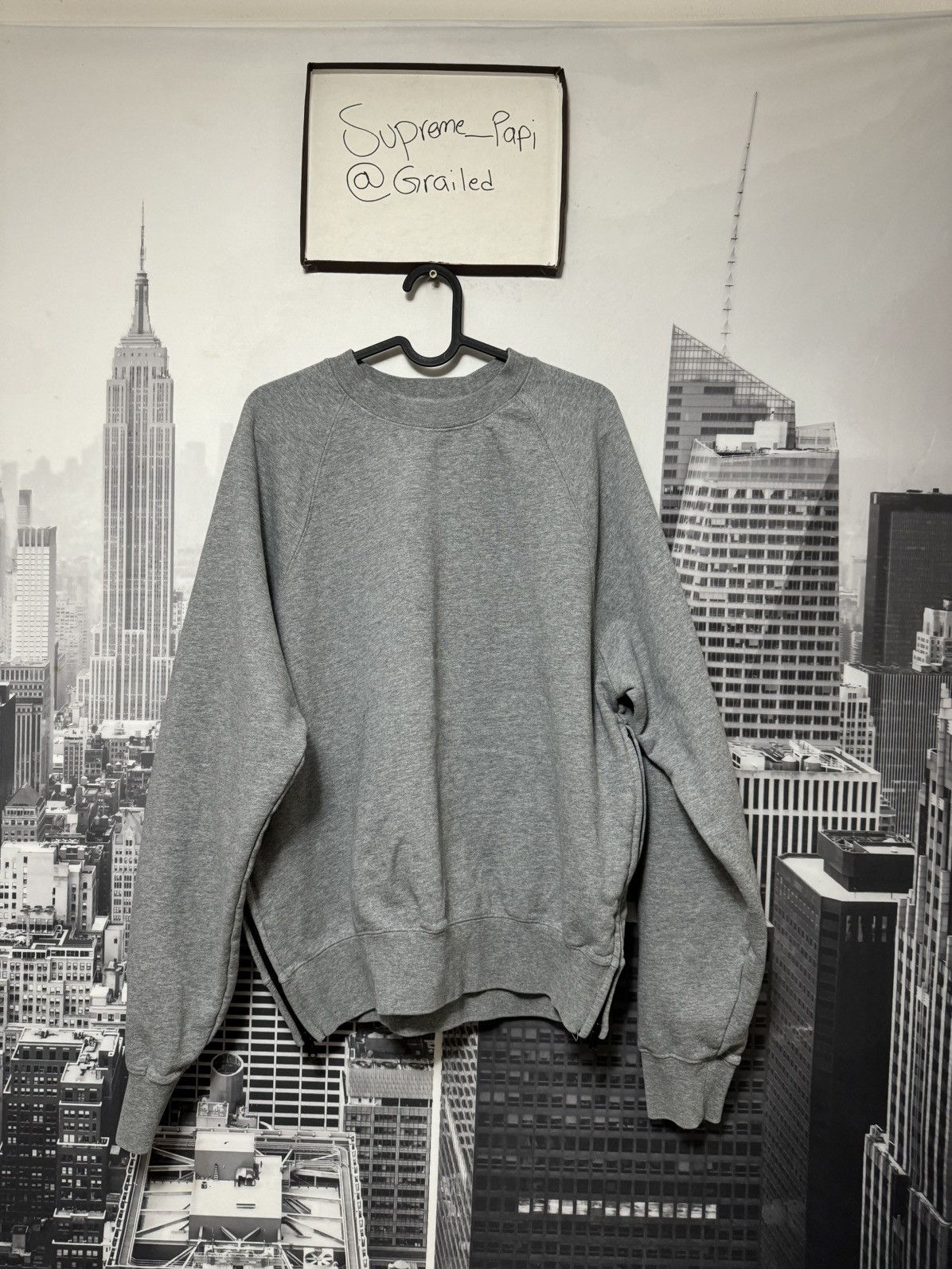 Fear of God OG FOG Fear of God Essentials ZIP Sweater Grey SZ Medium 🔥 Size US M / EU 48-50 / 2 - 1 Thumbnail