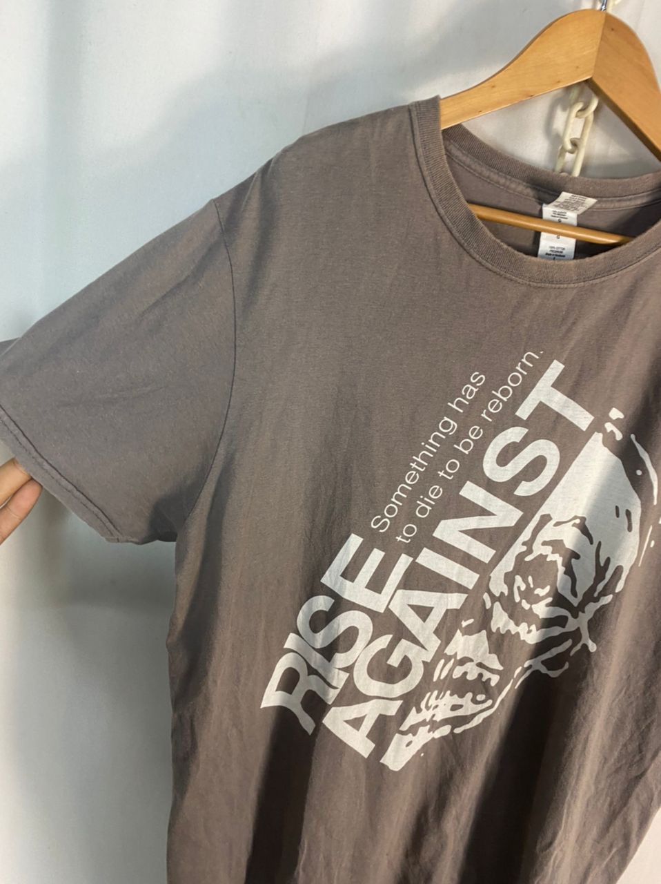 Band Tees × Gildan Rise against printed tshirt by gildan Size US L / EU 52-54 / 3 - 3 Thumbnail