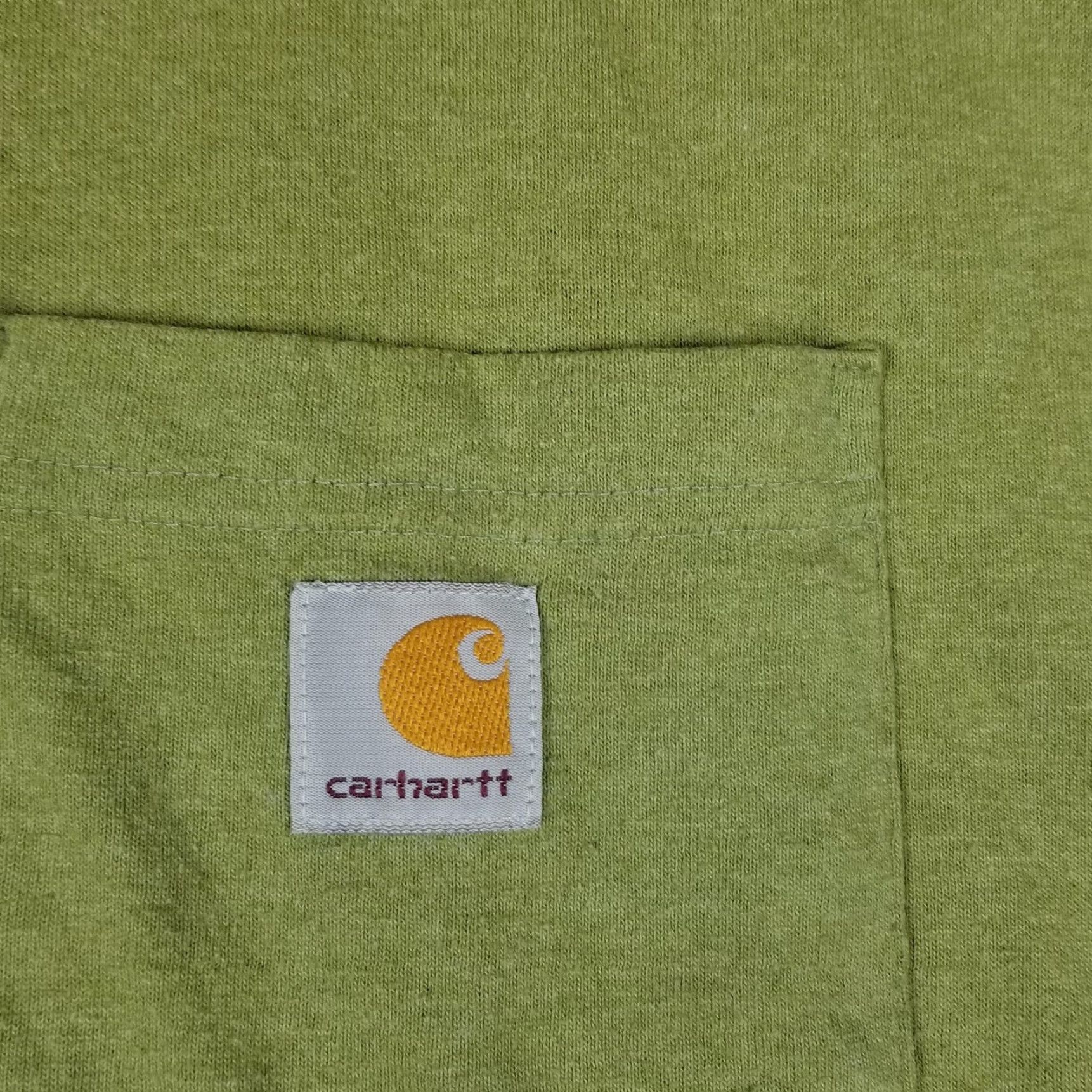 Carhartt Carhartt Mens Tee 3XL Green K87 Original Fit Pocket Short Sleeve Workwear Shirt Size US XXL / EU 58 / 5 - 2 Thumbnail