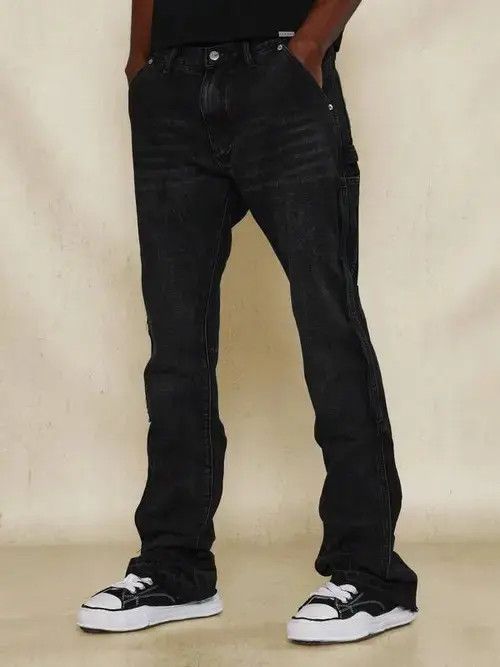 Jean Wakiko x Akira Stacked Workwear Skinny Jeans Size US 32 / EU 48 - 1 Thumbnail