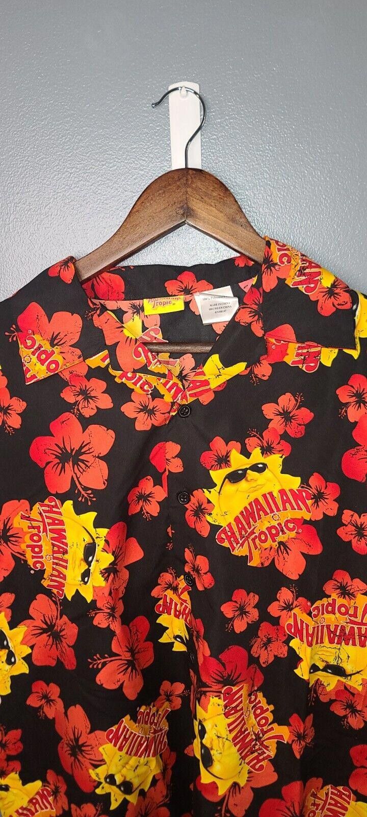 Designer Hawaiian Tropic Shirt Men's Size XL Floral Tropical Camp Size US XL / EU 56 / 4 - 3 Thumbnail