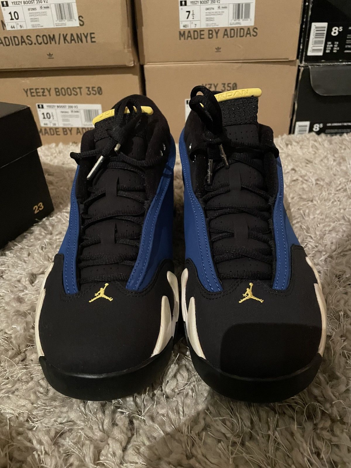Jordan Brand Jordan 14 Low Laney Size US 9.5 / EU 42-43 - 4 Thumbnail