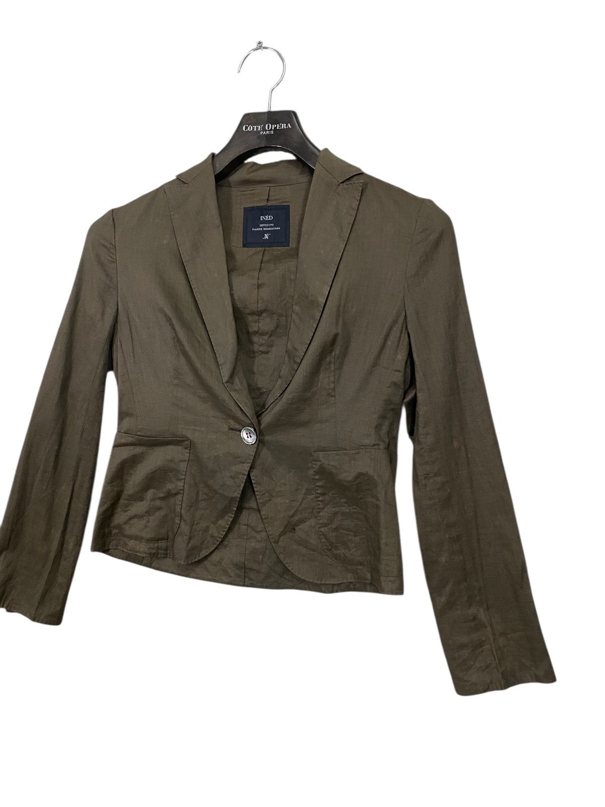 Yohji Yamamoto Vintage ined yohji yamamoto light blzer Size S / US 4 / IT 40 - 2 Thumbnail