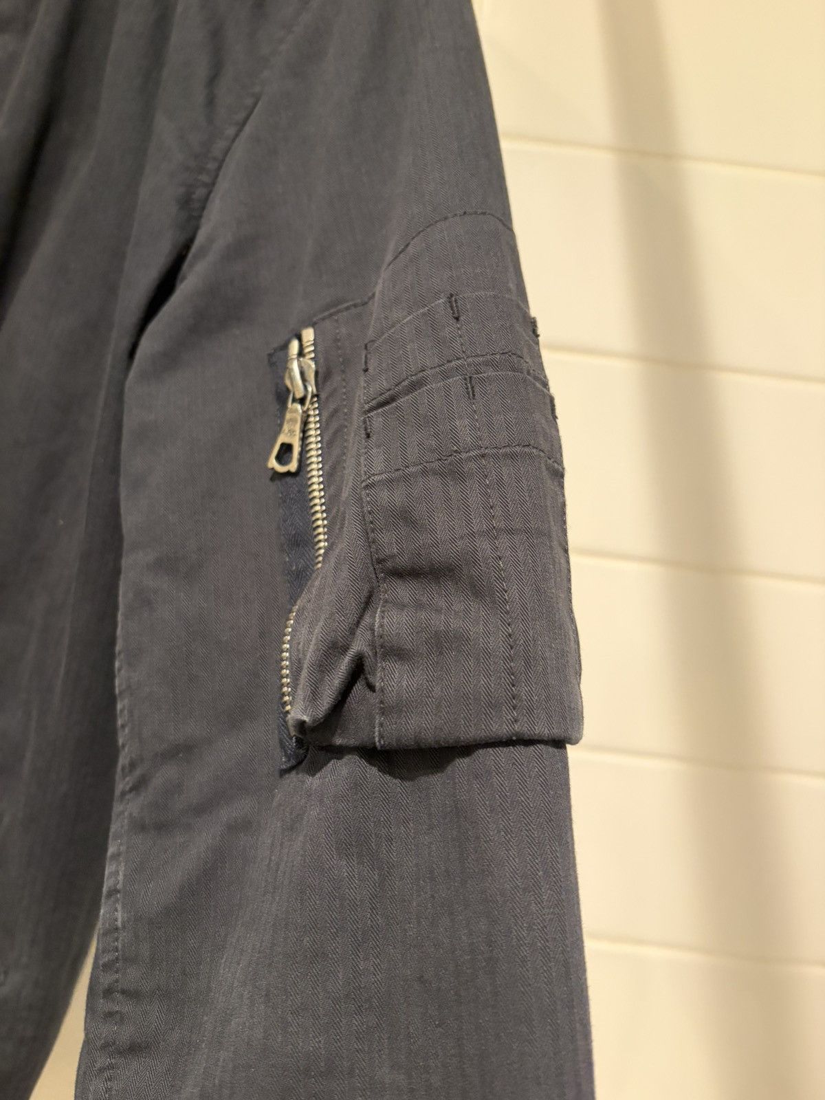A.P.C. A.P.C. Dark Navy Bomber Jacket Size US S / EU 44-46 / 1 - 6 Thumbnail