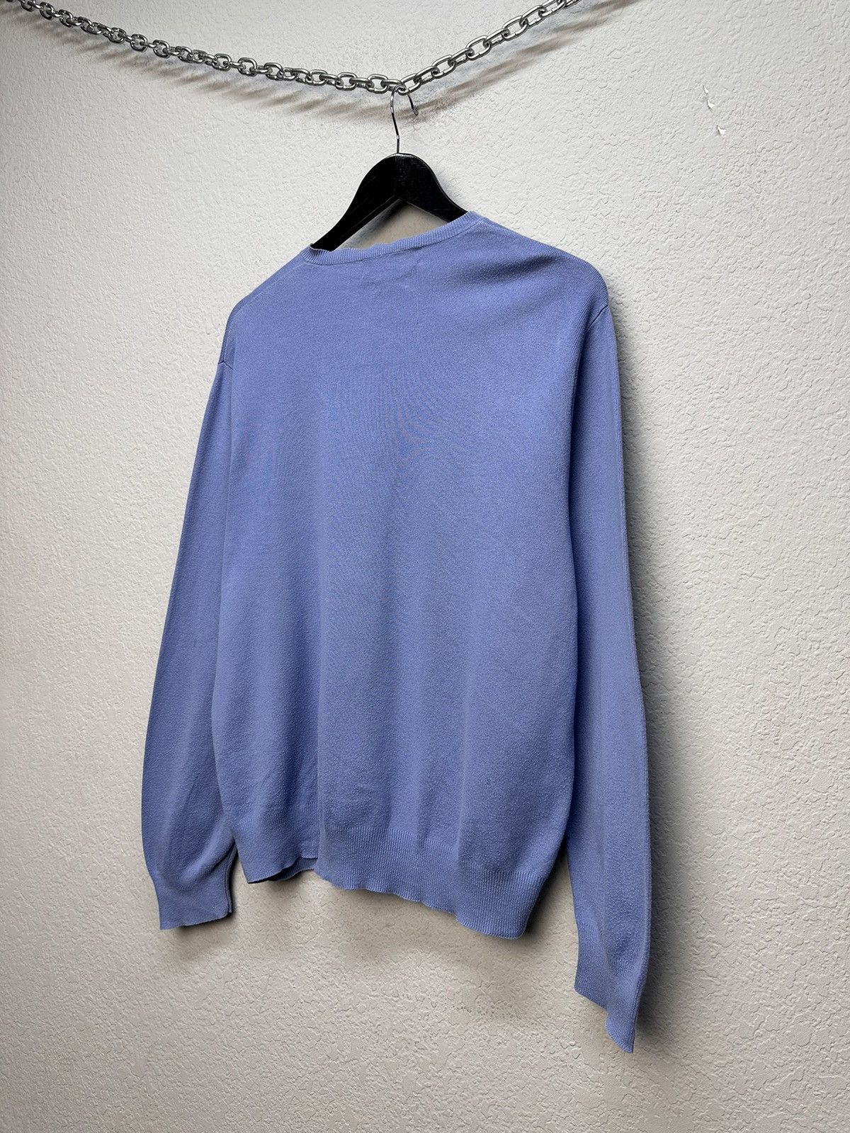Polo Ralph Lauren Vintage Polo Ralph Lauren blue sweater wool purple LableY2K Size US L / EU 52-54 / 3 - 12 Thumbnail