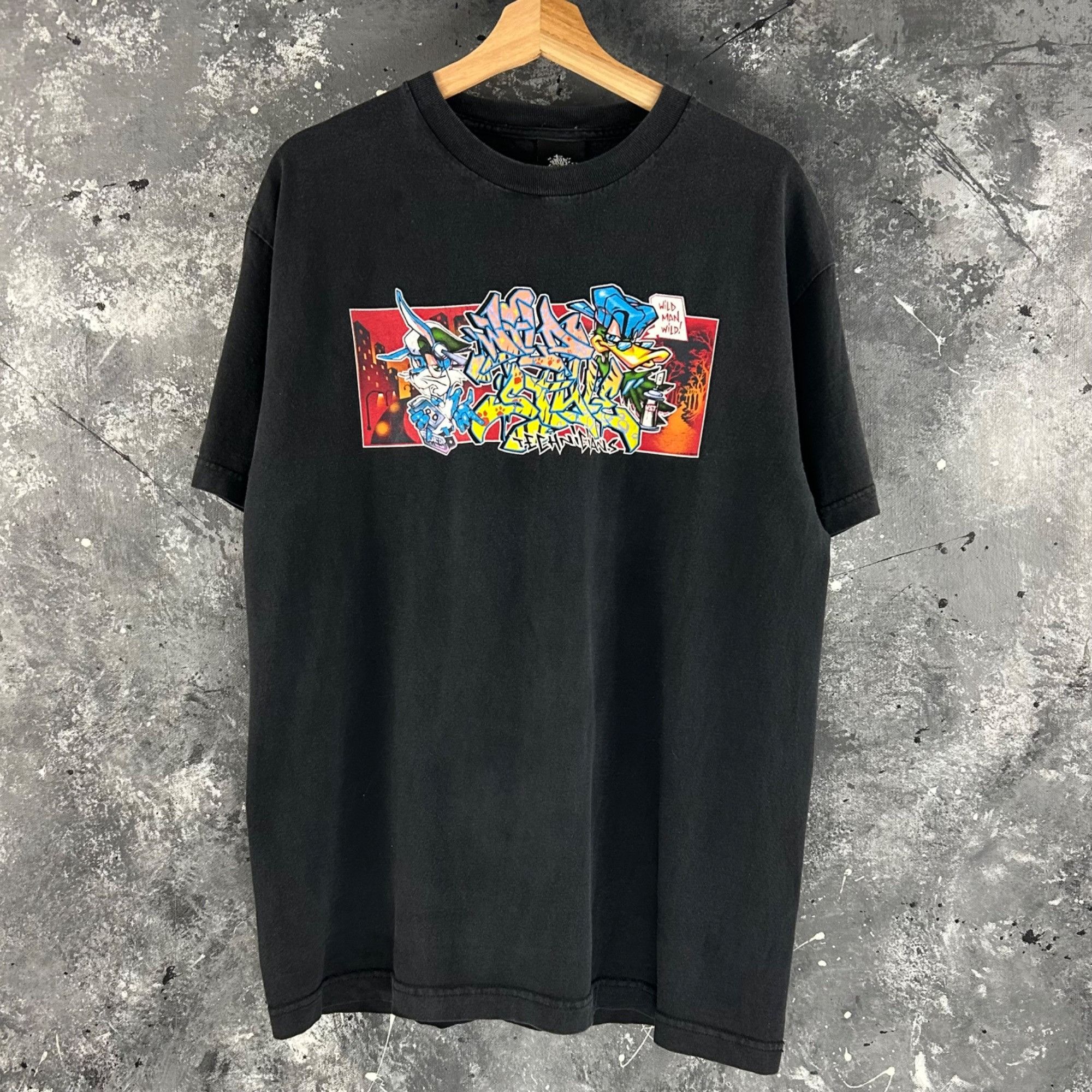 Vintage Vintage 2000’s Rare Graffiti hip hop shirt Size US L / EU 52-54 / 3 - 1 Thumbnail