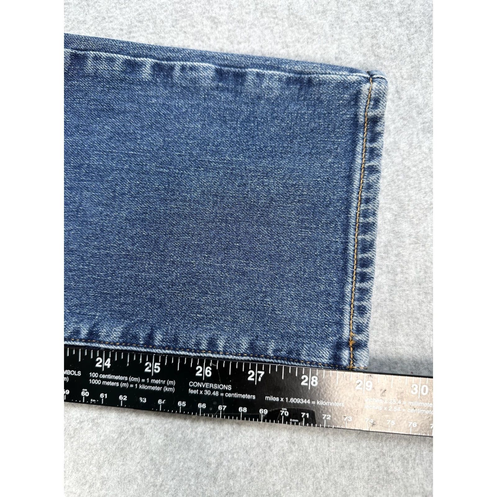 Flint And Tinder Flint & Tinder Jeans Mens 32x30 Blue Denim Tapered Medium Wash Mid Rise Sample Size US 32 / EU 48 - 4 Thumbnail