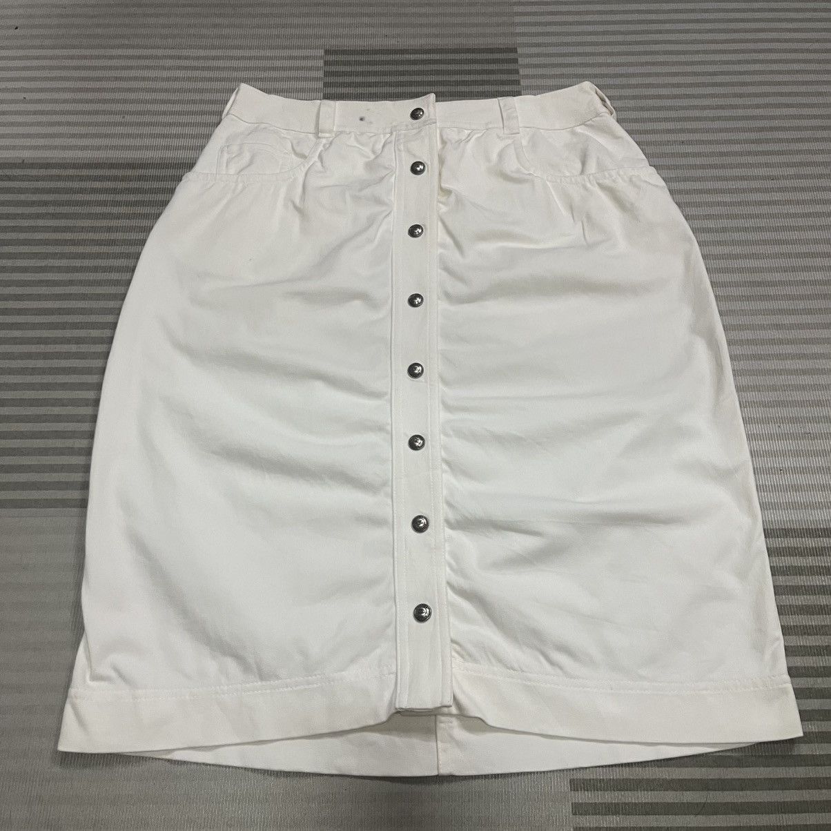 Chanel Vintage Chanel E97 1997 Mini Skirt Summer Collection. Size 29" - 3 Thumbnail
