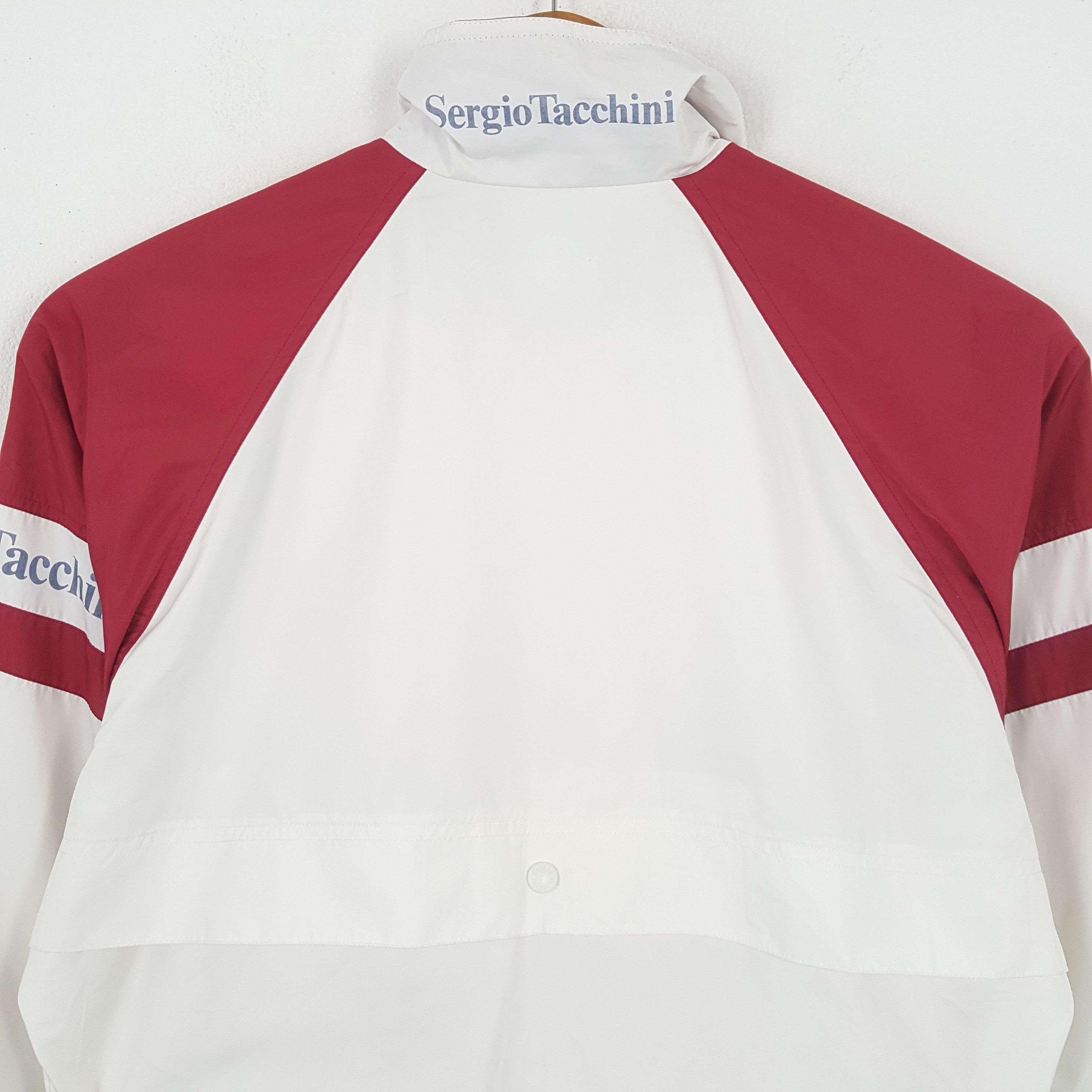 Japanese Brand × Sergio Tacchini × Vintage Vintage SERGIO TACCHINI Sportswear Style Tennis Jacket Size US XL / EU 56 / 4 - 4 Thumbnail