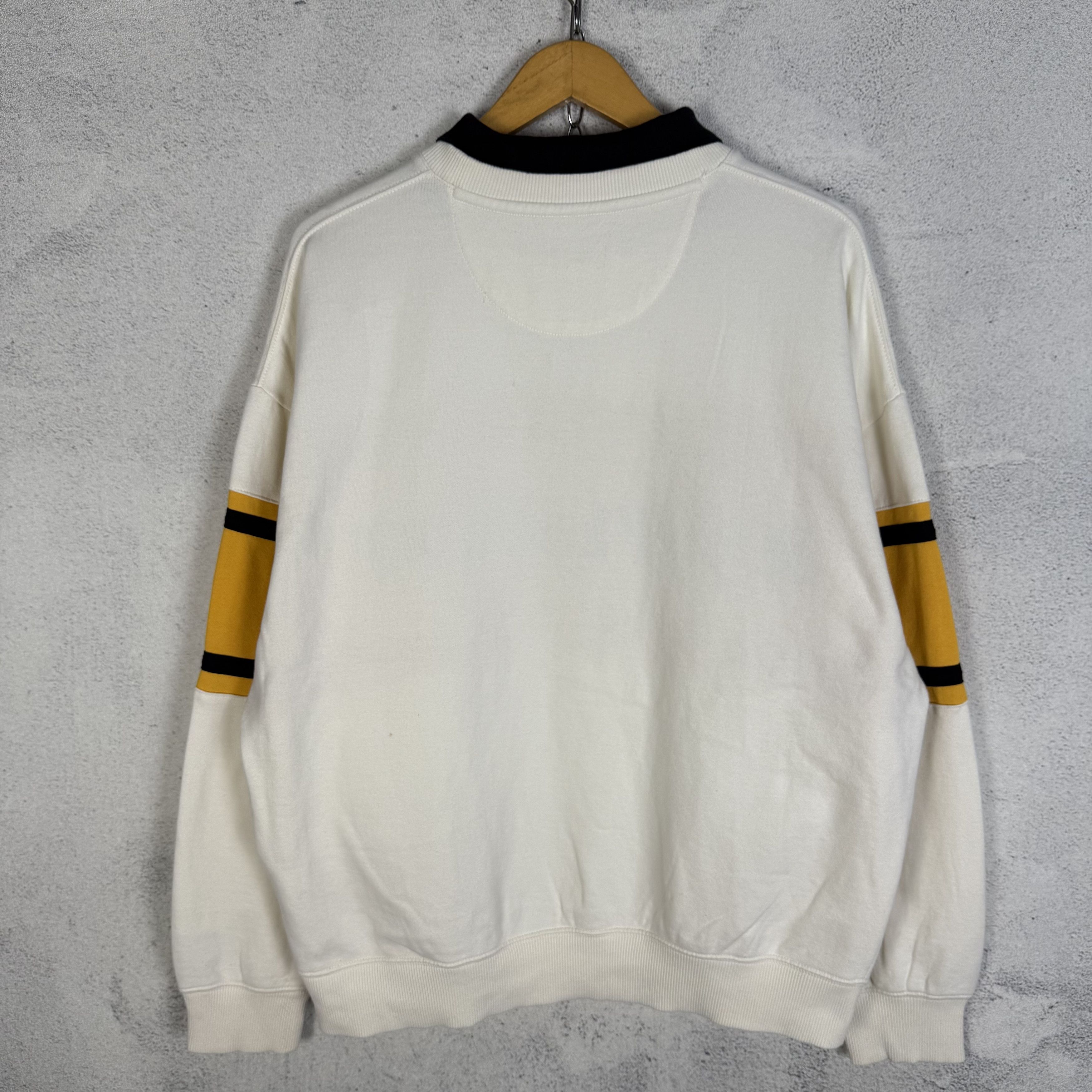 Vintage Hufflepuff Harry Potter Sweatshirt Collared Size US M / EU 48-50 / 2 - 2 Thumbnail