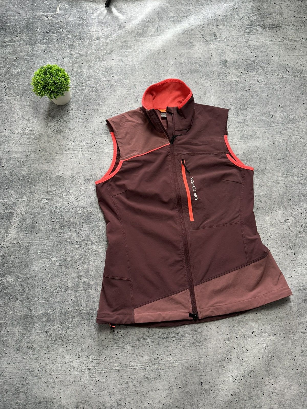 ORTOVOX Ortovox Merino Inside Outdoor Hiking Mountain Vest Size L / US 10 / IT 46 - 1 Thumbnail