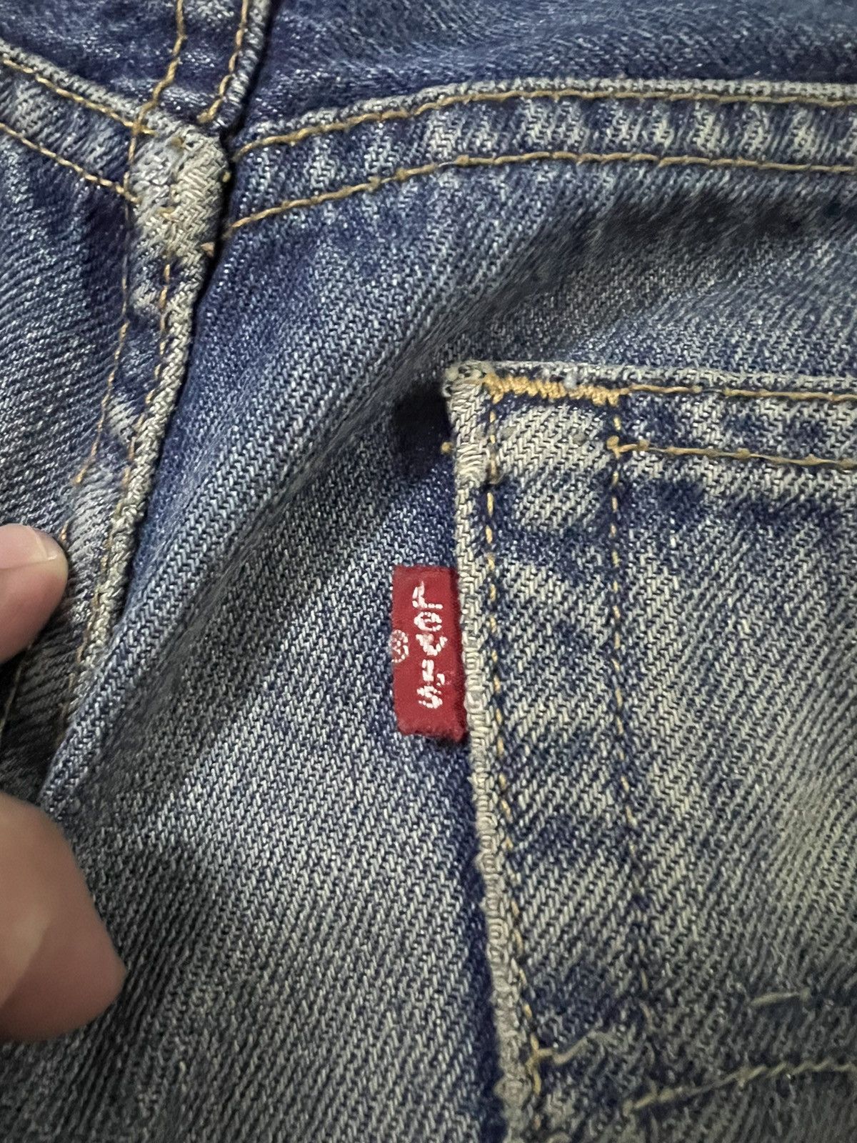 Levi's × Levi's Made & Crafted × Levi's Vintage Clothing VTG LEVIS 501XX MUD WASH BUTTON FLY DISTRESSED JEANS 💥 Size US 30 / EU 46 - 13 Thumbnail