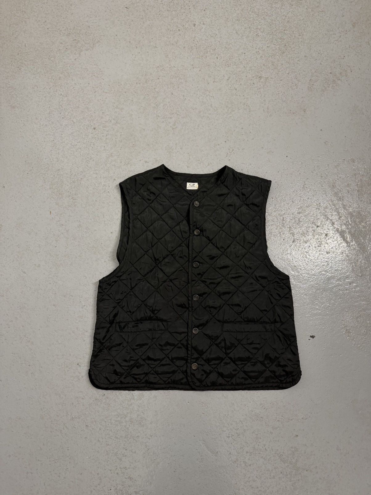 C.P. Company Vintage 80s C.P. Company Quilted Light Vest Size US L / EU 52-54 / 3 - 1 Thumbnail