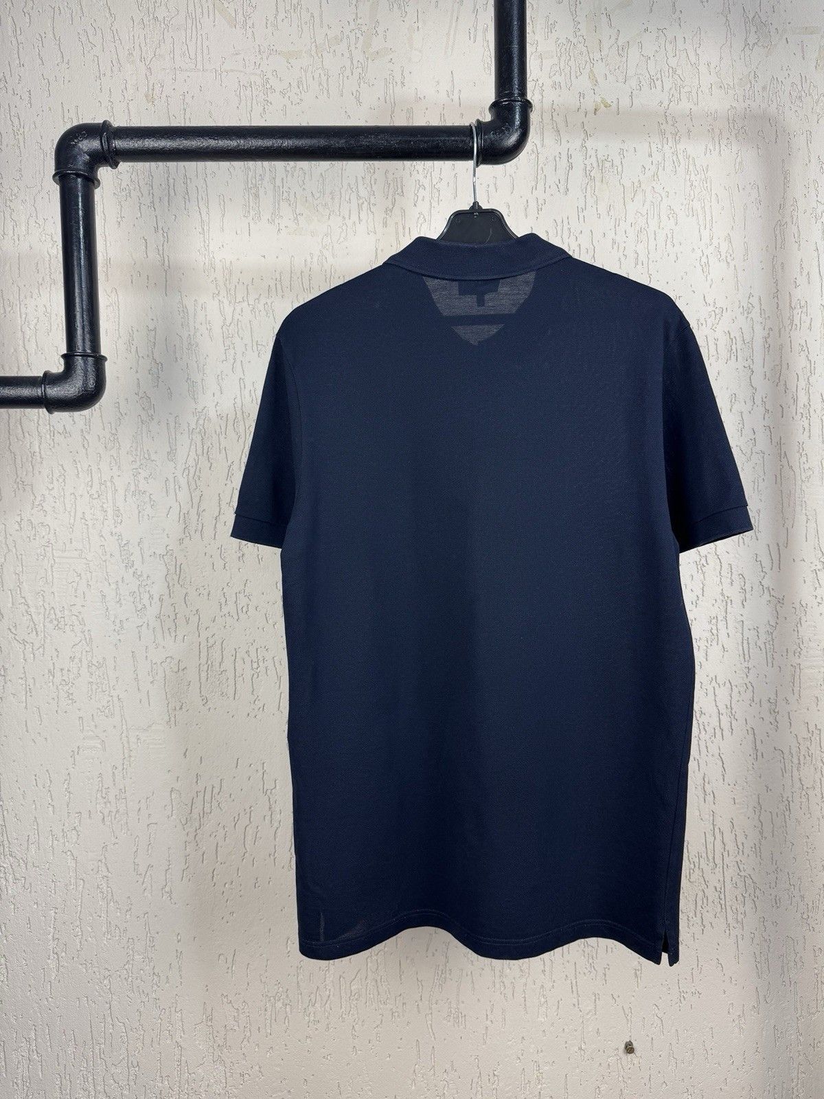 Lanvin Lanvin Polo T-Shirt Navy Blue Skull Logo Size US M / EU 48-50 / 2 - 7 Thumbnail