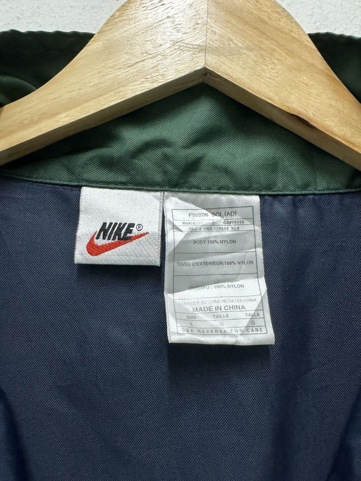 Vintage Nike Anarok vintage big logo Size US L / EU 52-54 / 3 - 6 Thumbnail