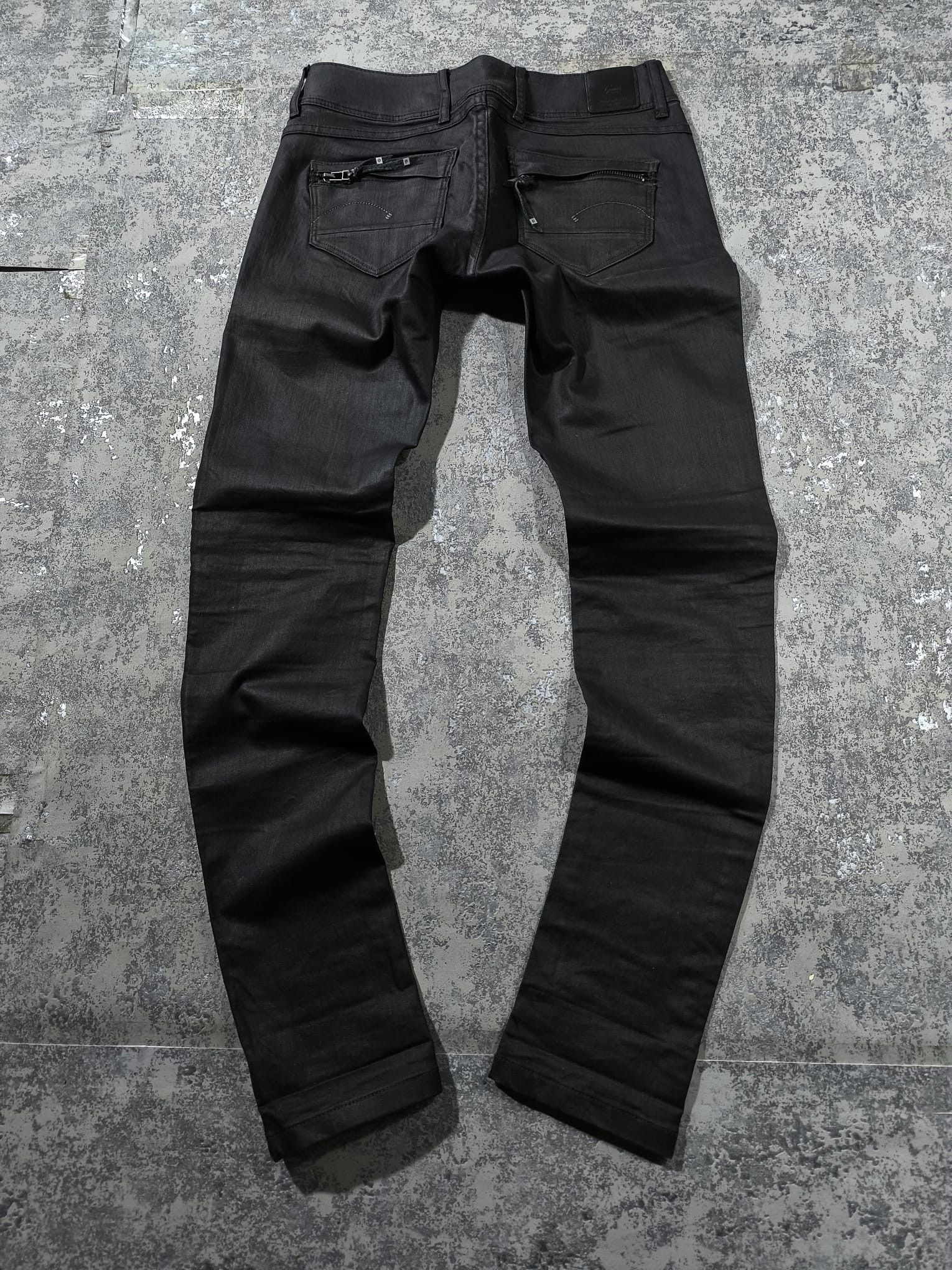 G-Star SLIMFIT LOWRISE GSTAR WAX JEANS HEDI SLIMANE Size 30" / US 8 / IT 44 - 6 Thumbnail
