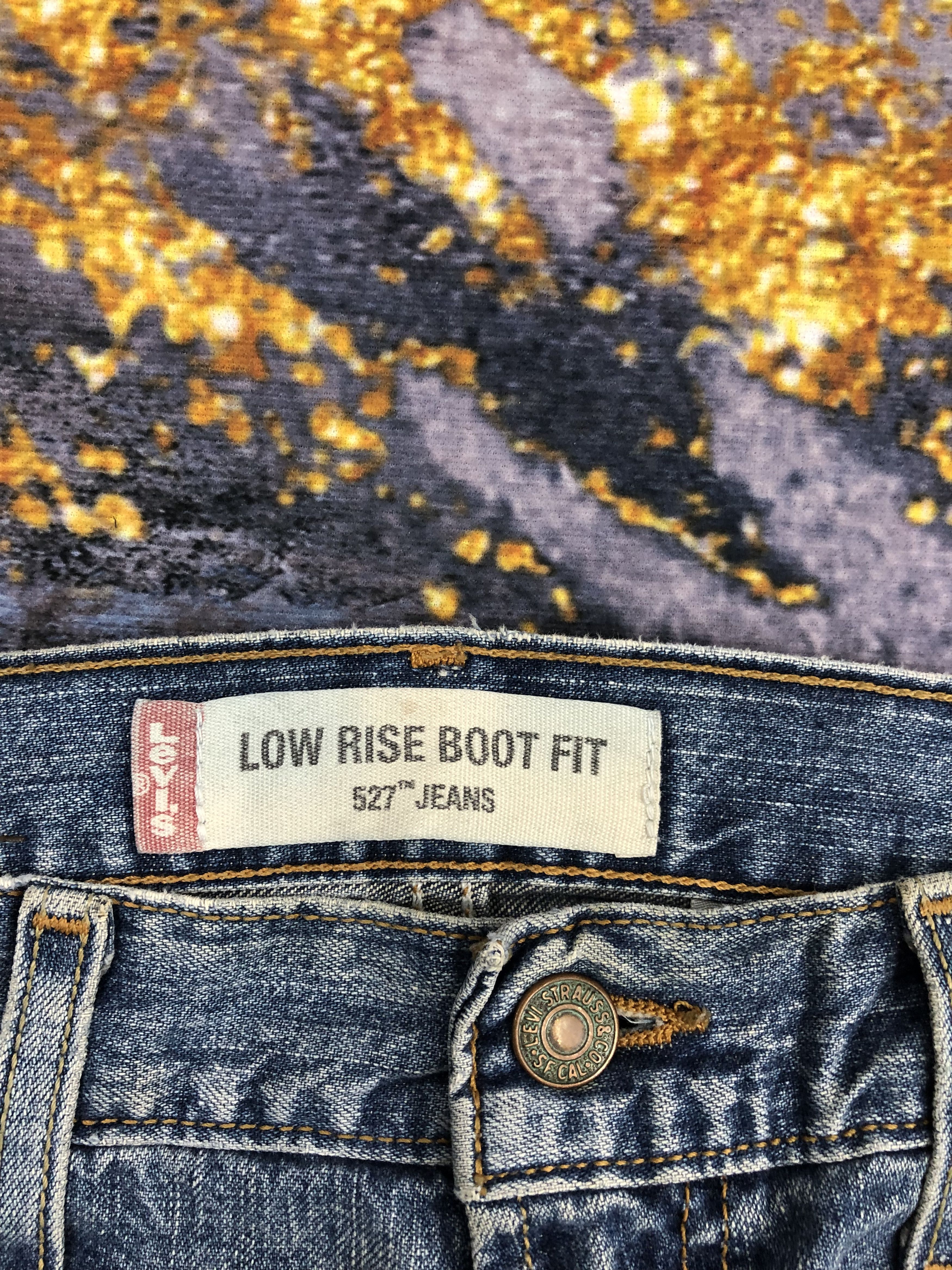 Levi's Vintage Levis 527 Flared Bootcut Jeans DPP0043 Size US 34 / EU 50 - 7 Thumbnail