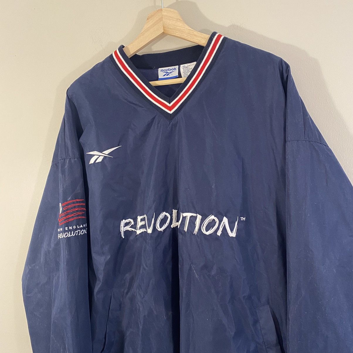 Reebok × Vintage Vintage Reebok NE Revolution Soccer Jacket XL Size US XL / EU 56 / 4 - 2 Thumbnail