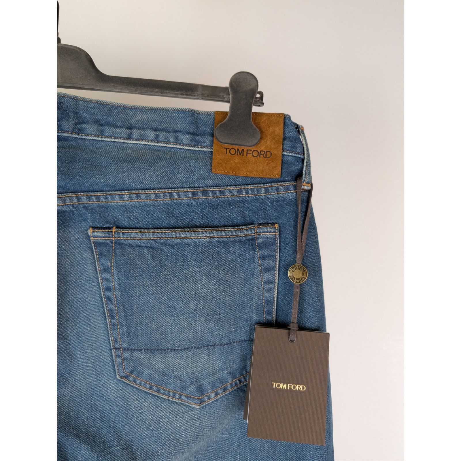 Tom Ford o1rshd1 Slim Denim Jeans in Blue Size US 38 / EU 54 - 11 Thumbnail