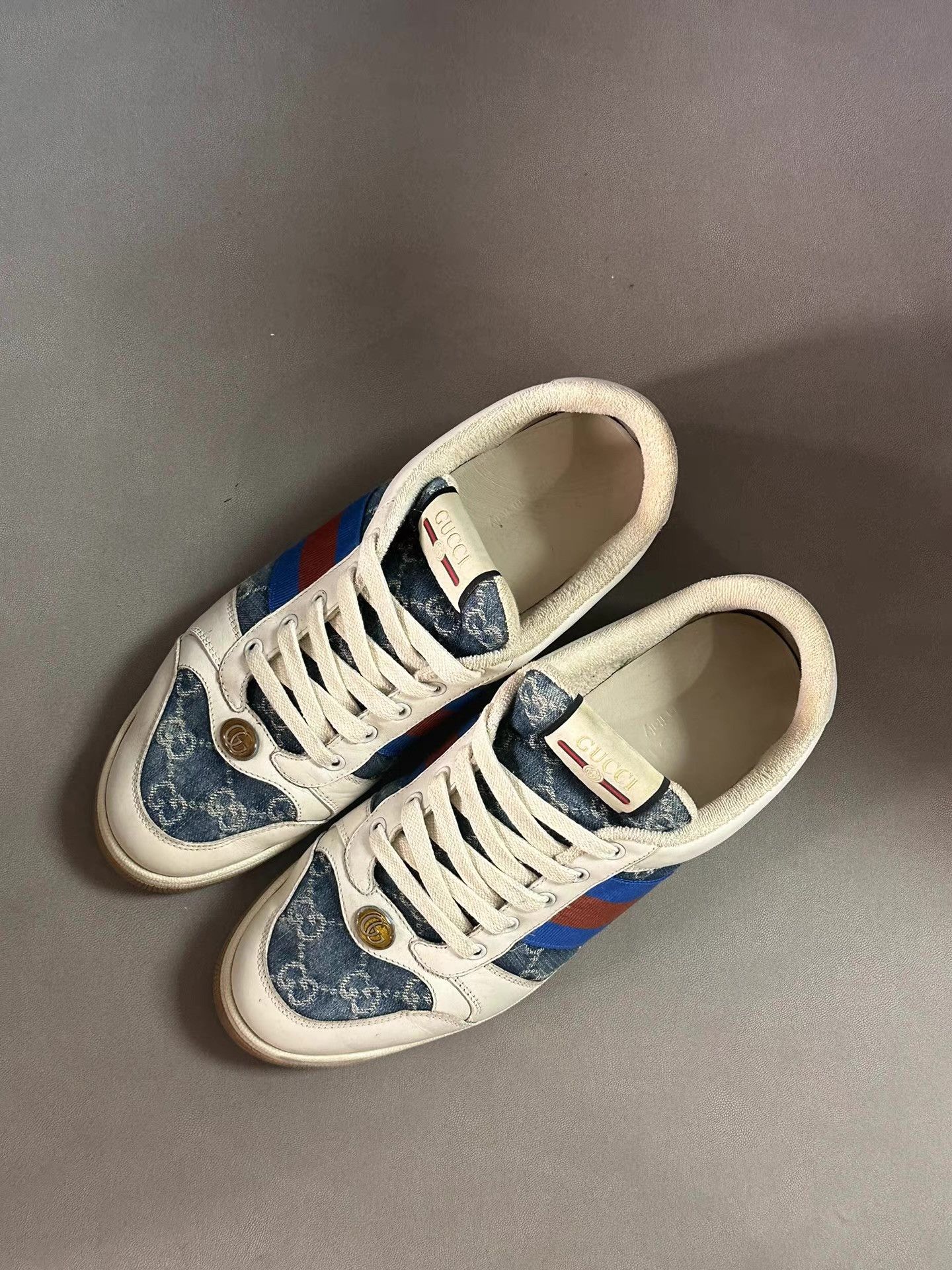Gucci Gucci Enamel Sneakers Ｑ20 Size US 9.5 / EU 42-43 - 2 Thumbnail