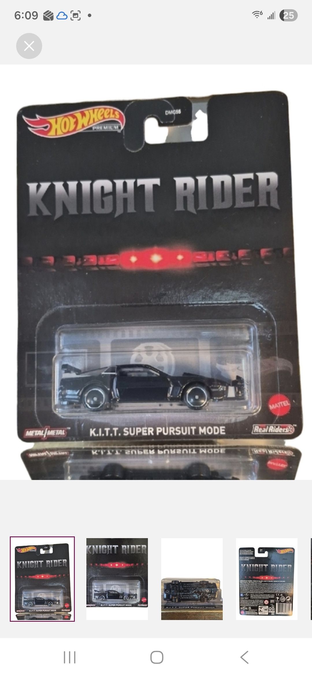 Other Mattel Hot Wheels Premium KNIGHT RIDER SUPER PURSUIT MODE Size ONE SIZE - 1 Thumbnail