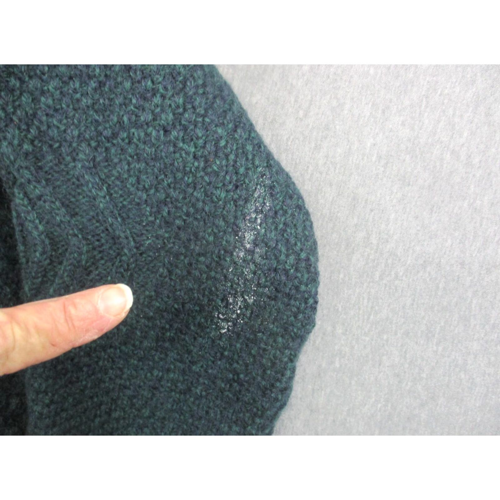 Vintage VINTAGE Doogan Donegal Sweater Mens Large Green Wool Aran Cable Knit Crewneck Ireland Size US L / EU 52-54 / 3 - 7 Thumbnail