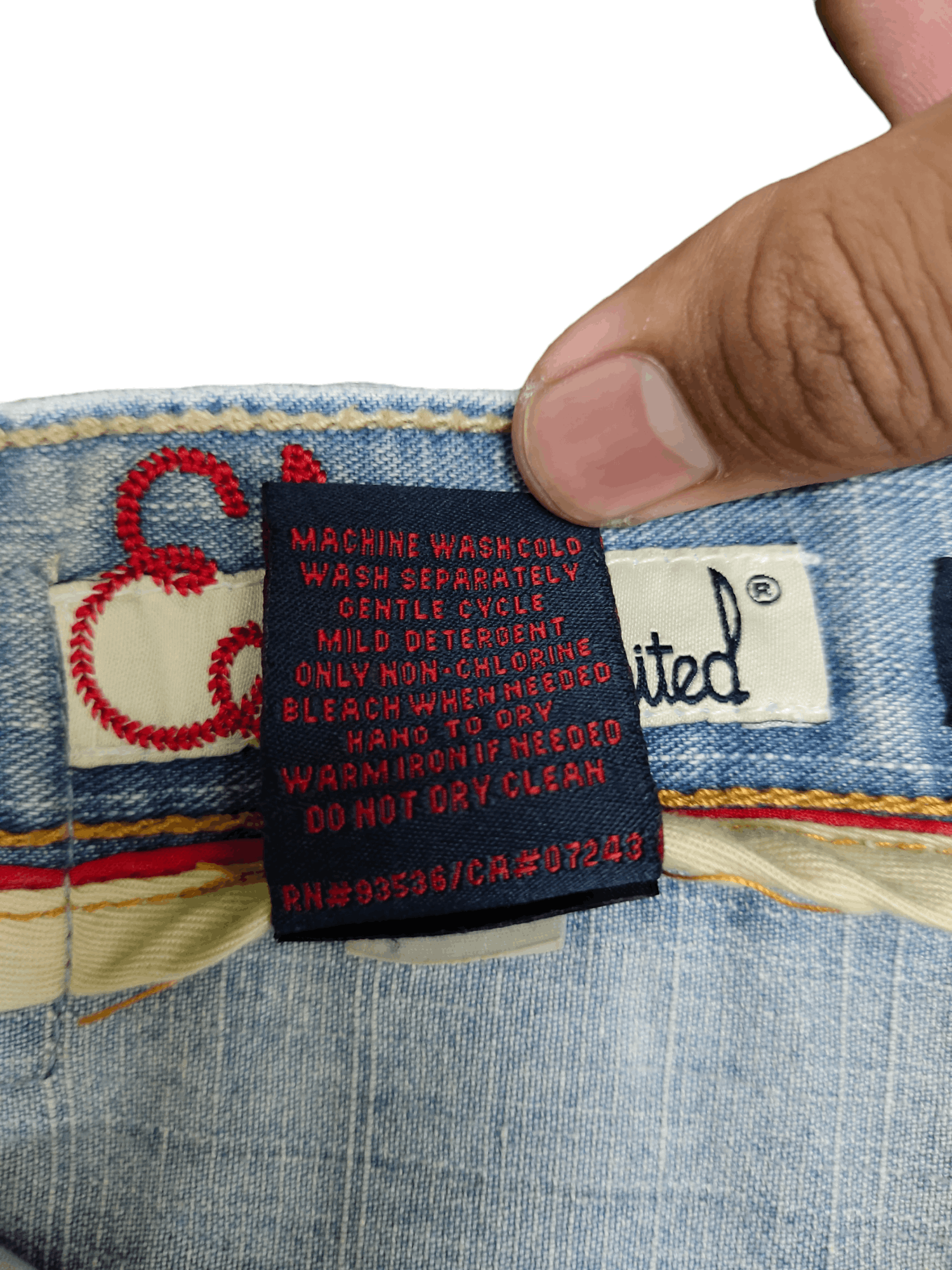 Ecko Unltd. Baggy Jeans Ecko Embroidered Pocket Denim Wide Y2k Jnco Size US 38 / EU 54 - 16 Thumbnail