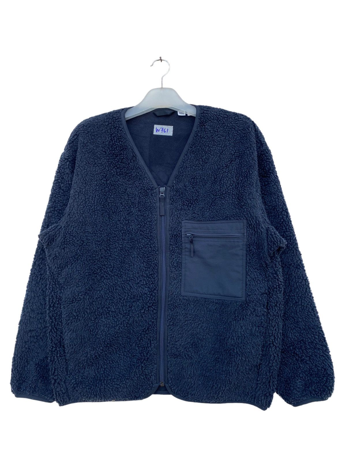 Lemaire × Uniqlo Uniqlo Lemaire Deep Pile Fleece Jacket Size US L / EU 52-54 / 3 - 1 Thumbnail