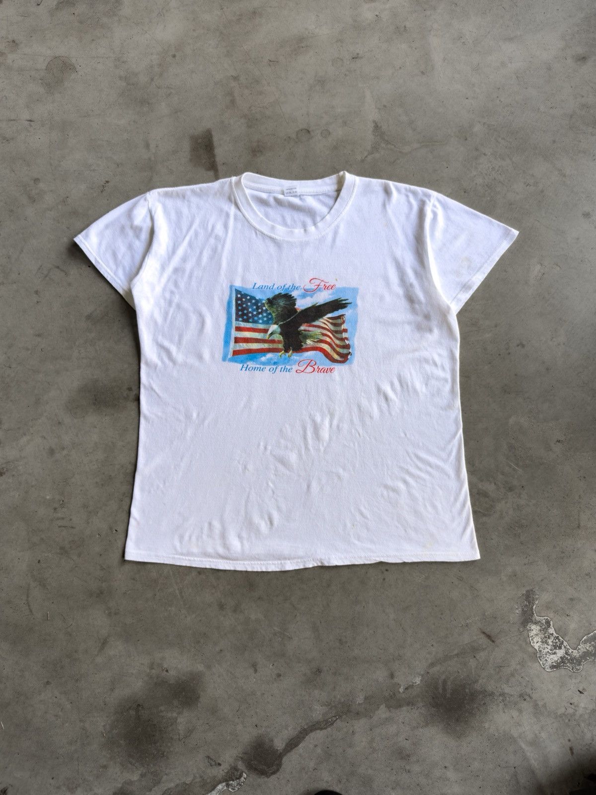 Other Vintage Cropped Boxy Veterans Day Tee - M Size US M / EU 48-50 / 2 - 1 Thumbnail
