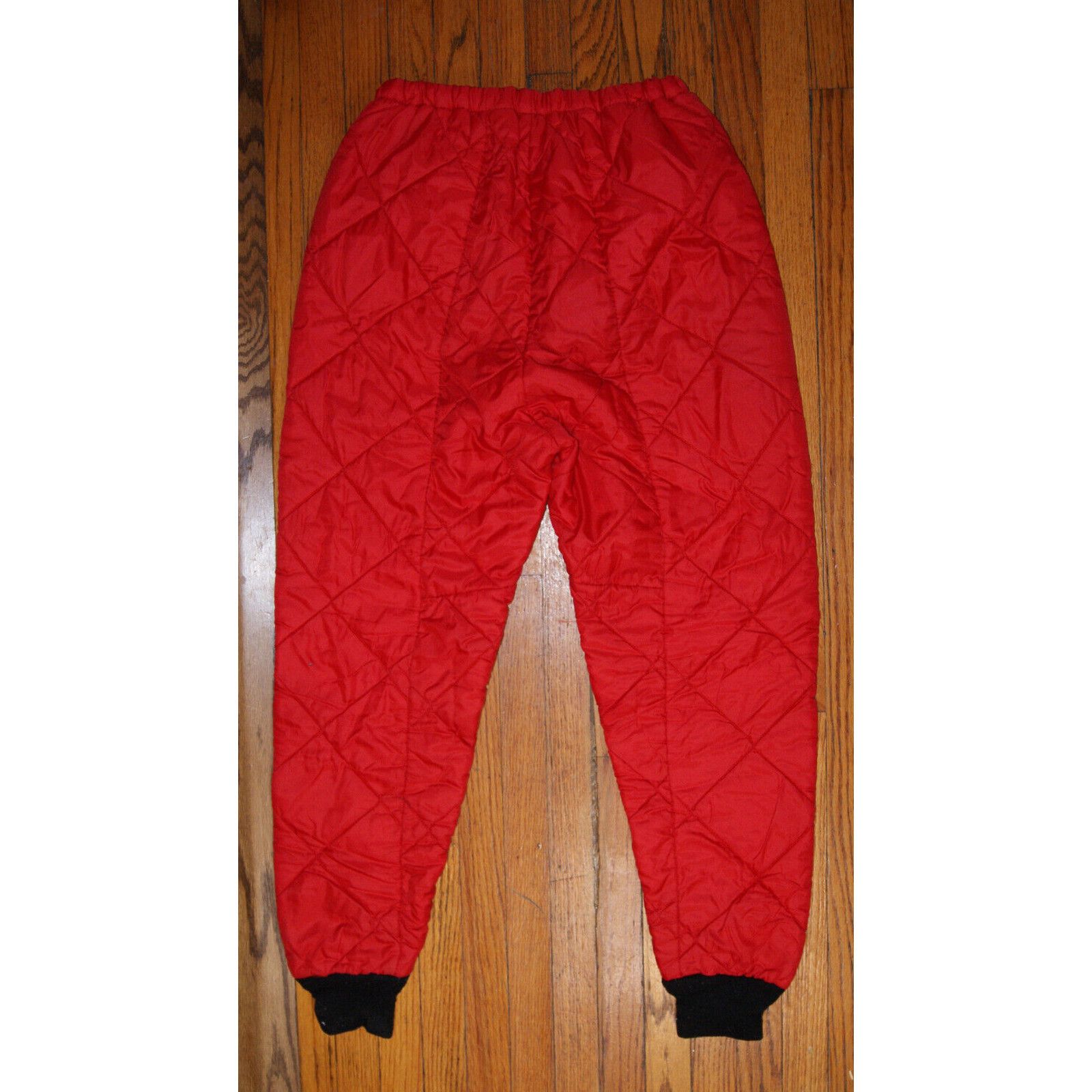 Other VTG Marshall Gamemaster Red Quilted Hunting Snow Pants Men L Size US 38 / EU 54 - 2 Thumbnail
