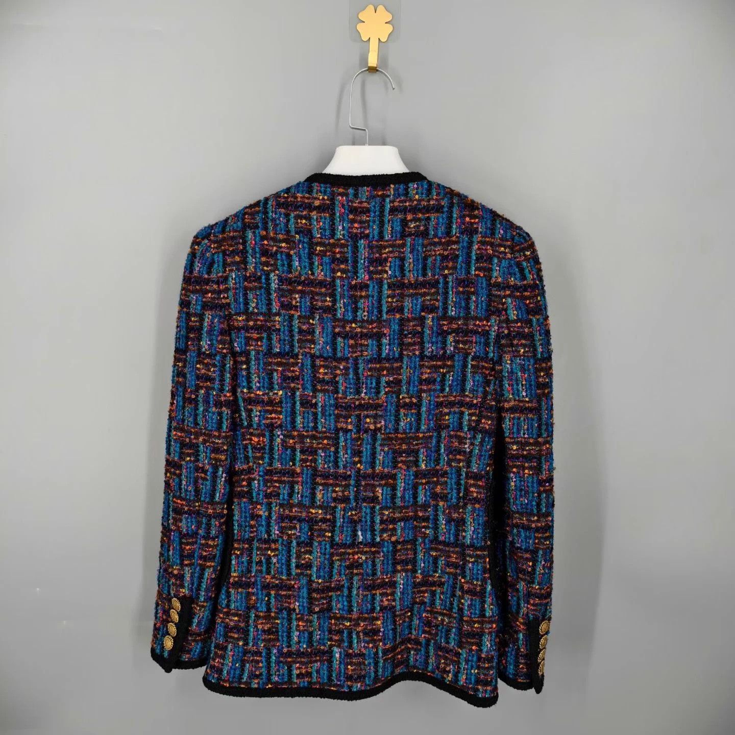 Saint Laurent Paris Saint Laurent Wool Blend Tweed Jacket 36 Size XS / US 0-2 / IT 36-38 - 2 Thumbnail