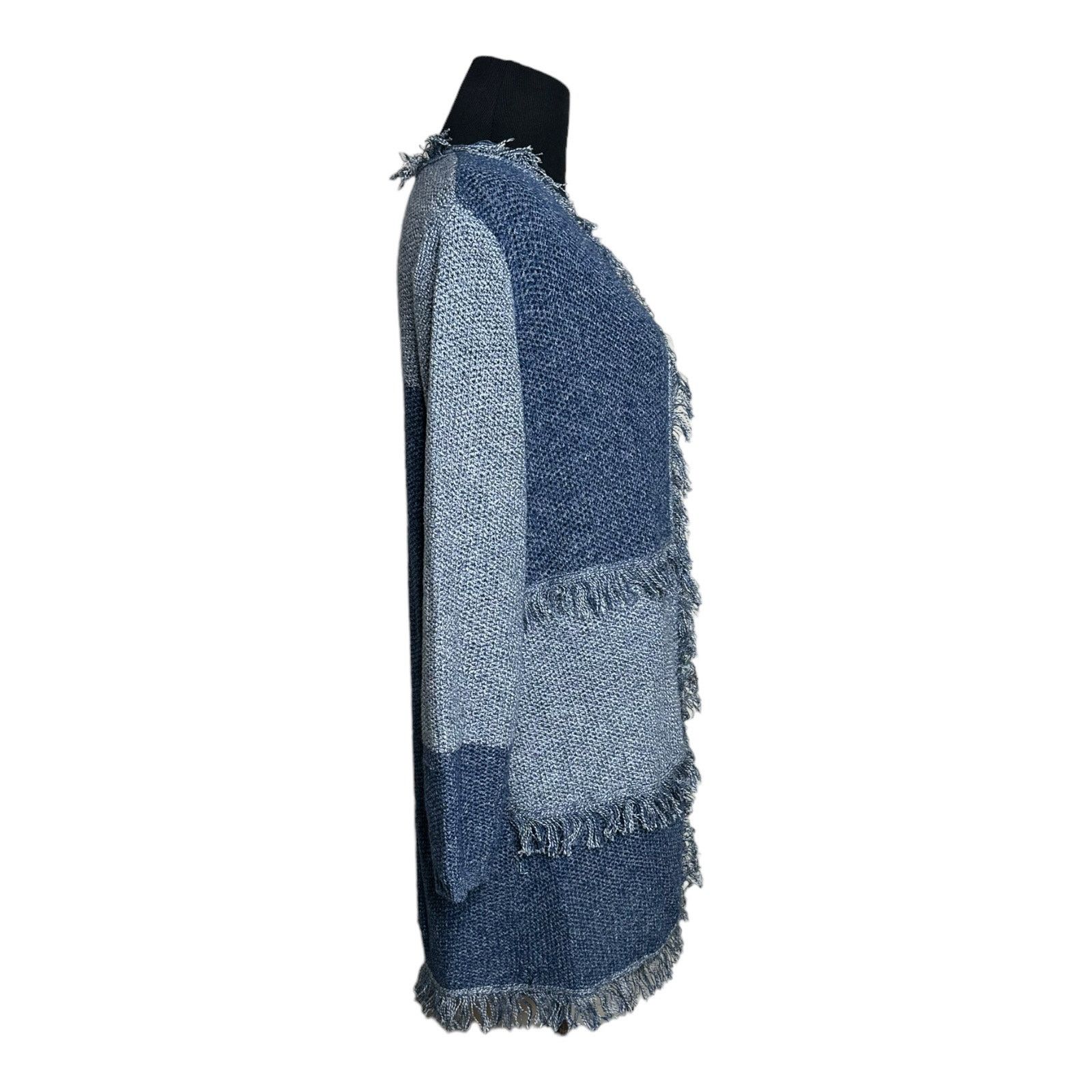 Chicos Chicos Patchworks Open Front Cardigan size 0 - S Size S / US 4 / IT 40 - 8 Thumbnail