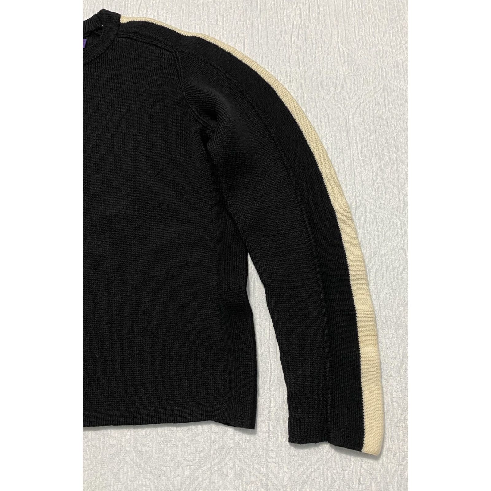 Ralph Lauren Ralph Lauren Sweater Mens M Heavy Wool Made In Italy Crewneck Stripe Pullover Size US M / EU 48-50 / 2 - 5 Thumbnail