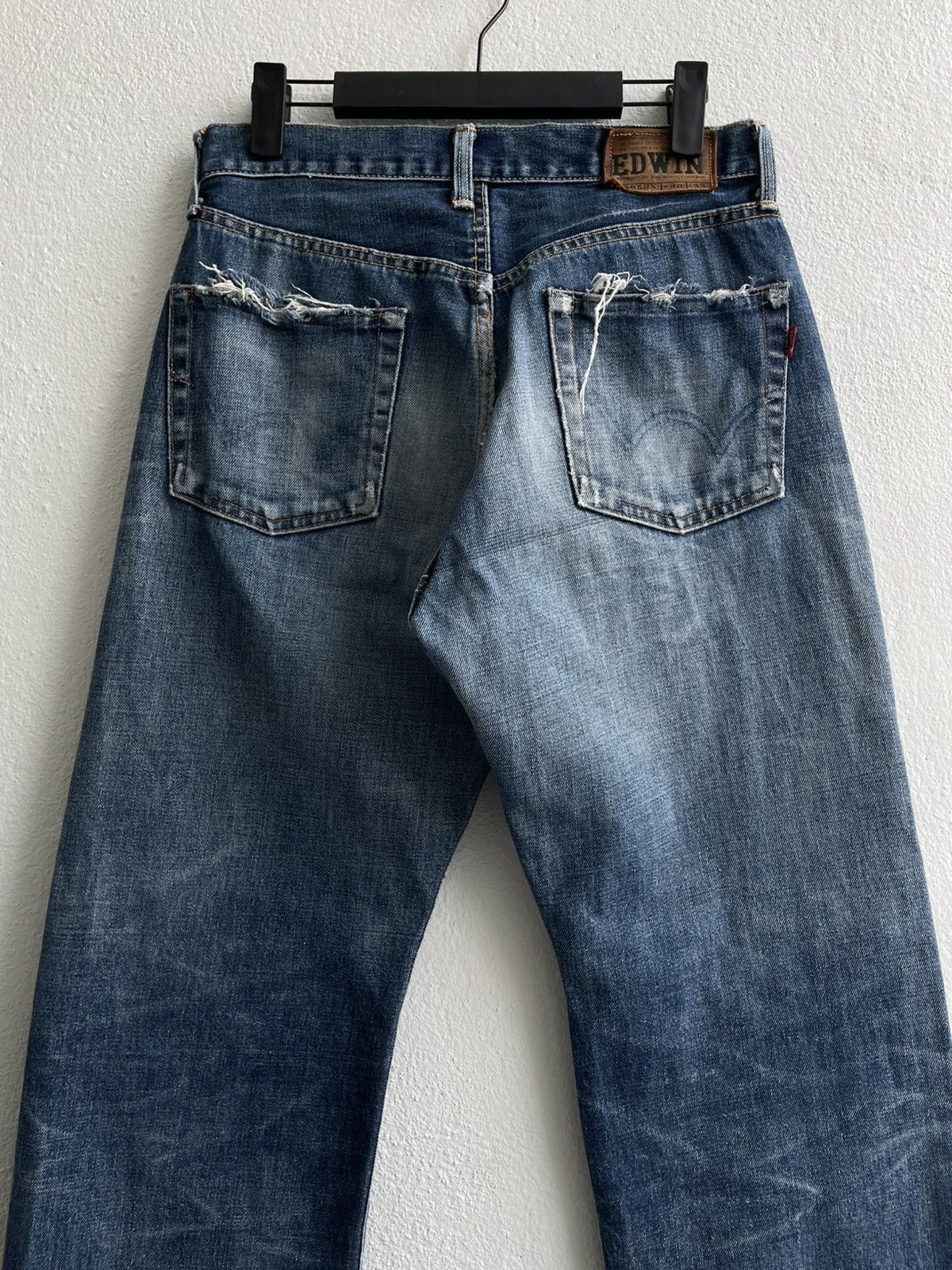 Edwin Vintage Distress Edwin Selvedge Inspired by Kapital Jeans Size US 30 / EU 46 - 9 Thumbnail