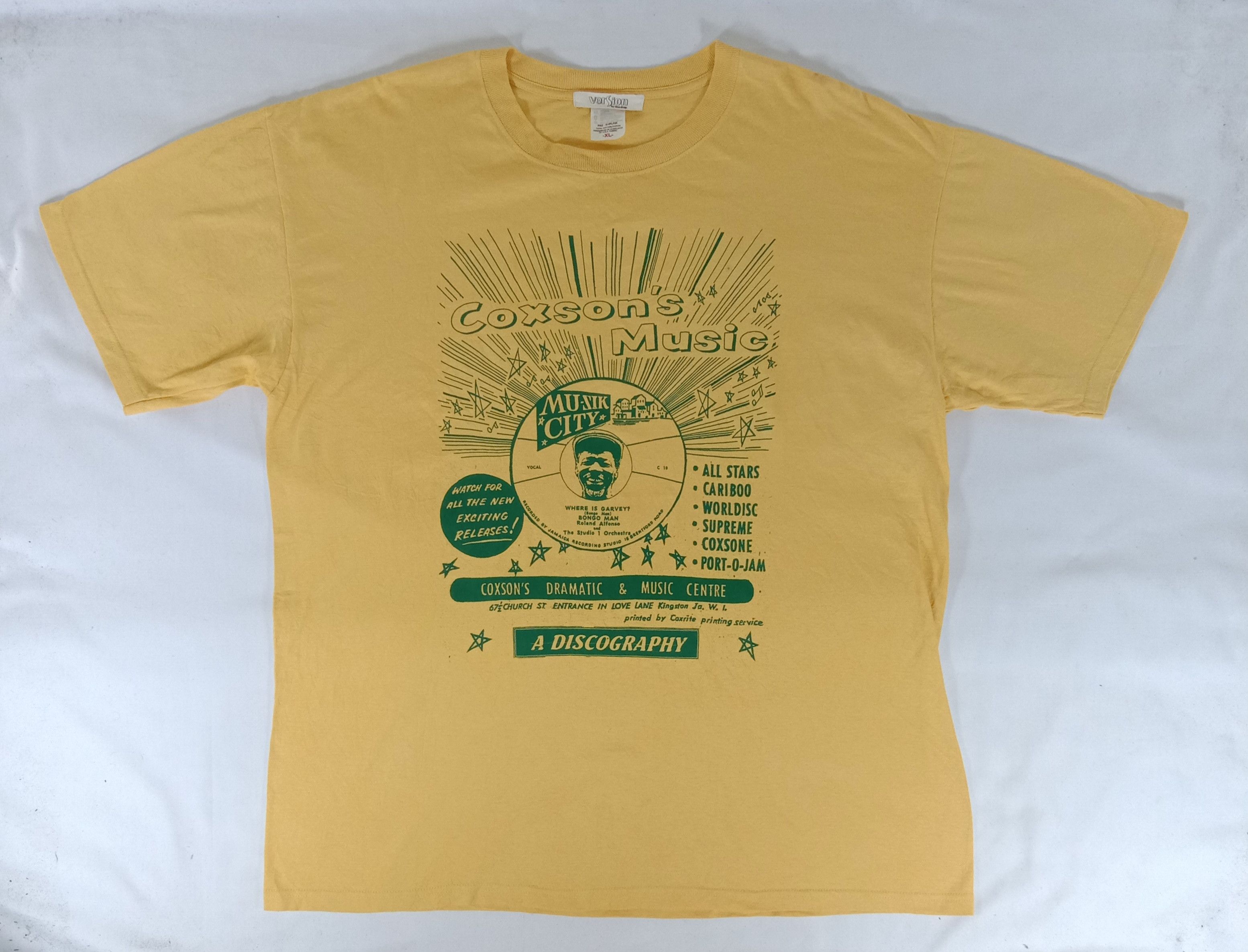 Rap Tees Vintage Coxson's Music Festival T Shirt Size US XL / EU 56 / 4 - 1 Thumbnail