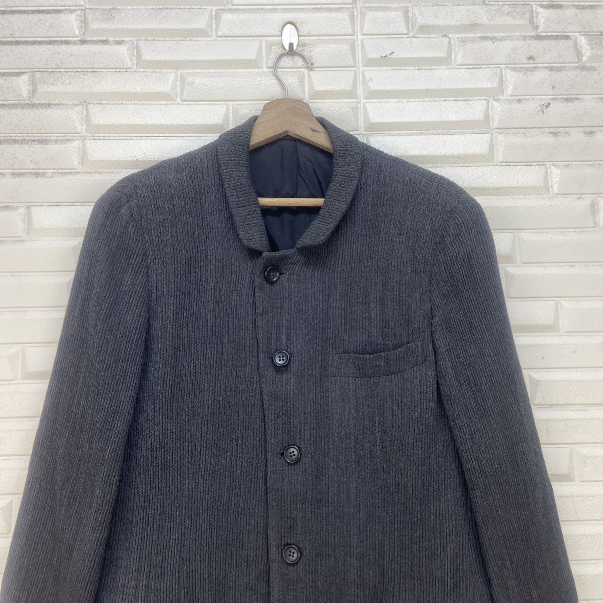 Tete Homme Tete Homme by Issey Miyake Pleated Coat Size US S / EU 44-46 / 1 - 5 Thumbnail